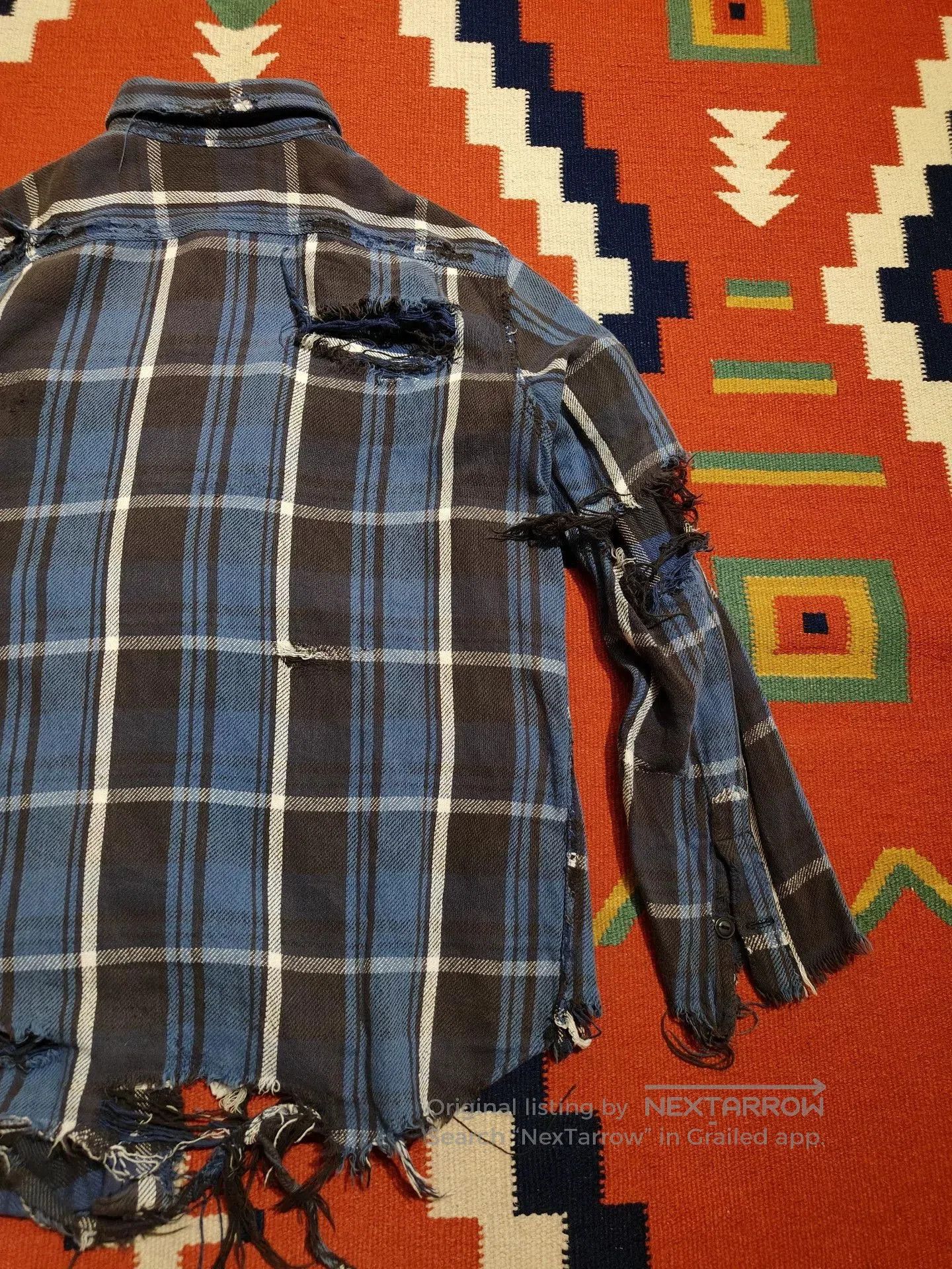 VINNY's Vintage Polo Ralph Lauren Flannel Shirt. Size US M / EU 48-50 / 2 - 9 Thumbnail