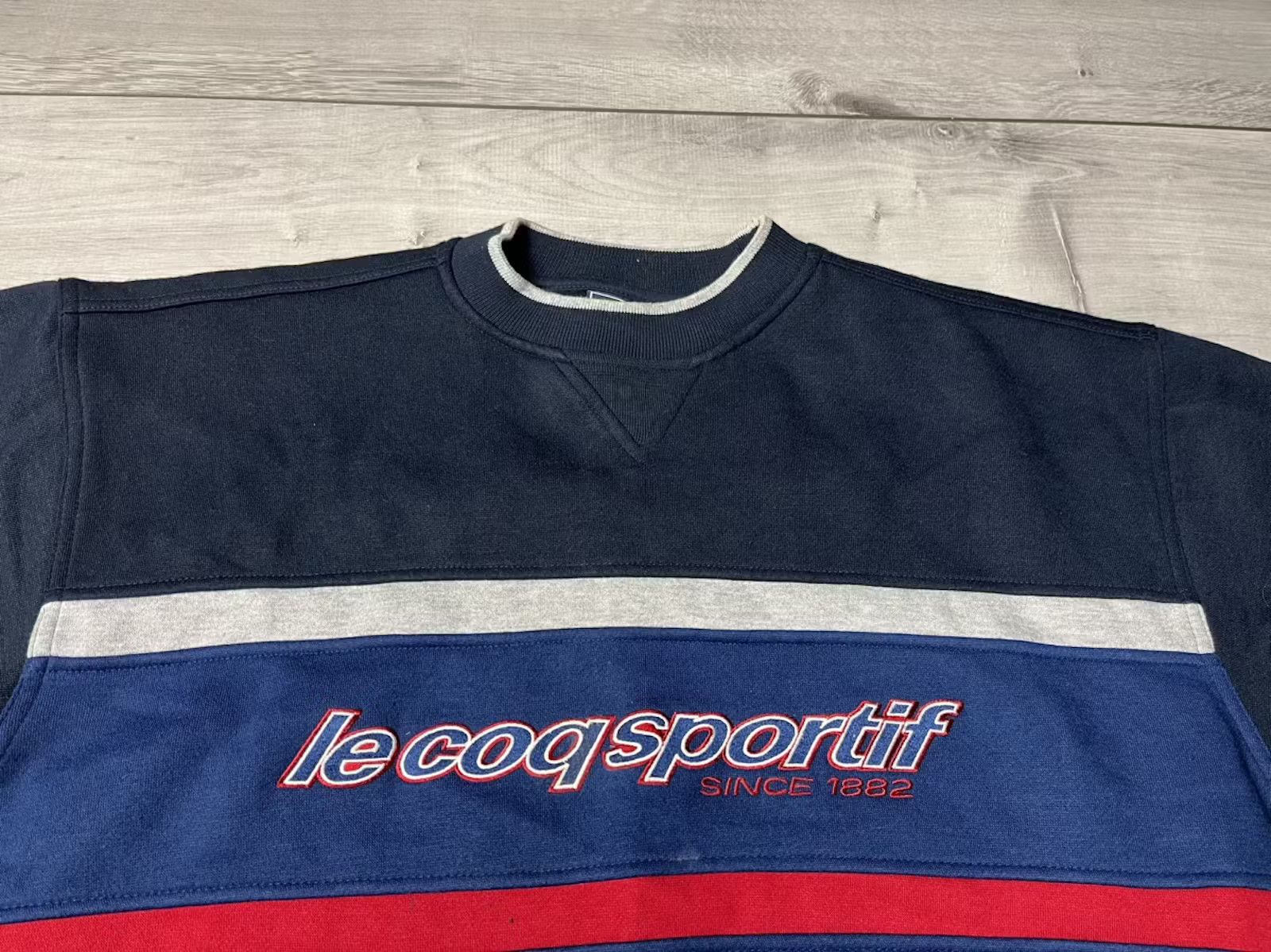 Le Coq Sportif Vintage Le coq sportif sweatshirt embroidered logo Size US M / EU 48-50 / 2 - 2 Thumbnail