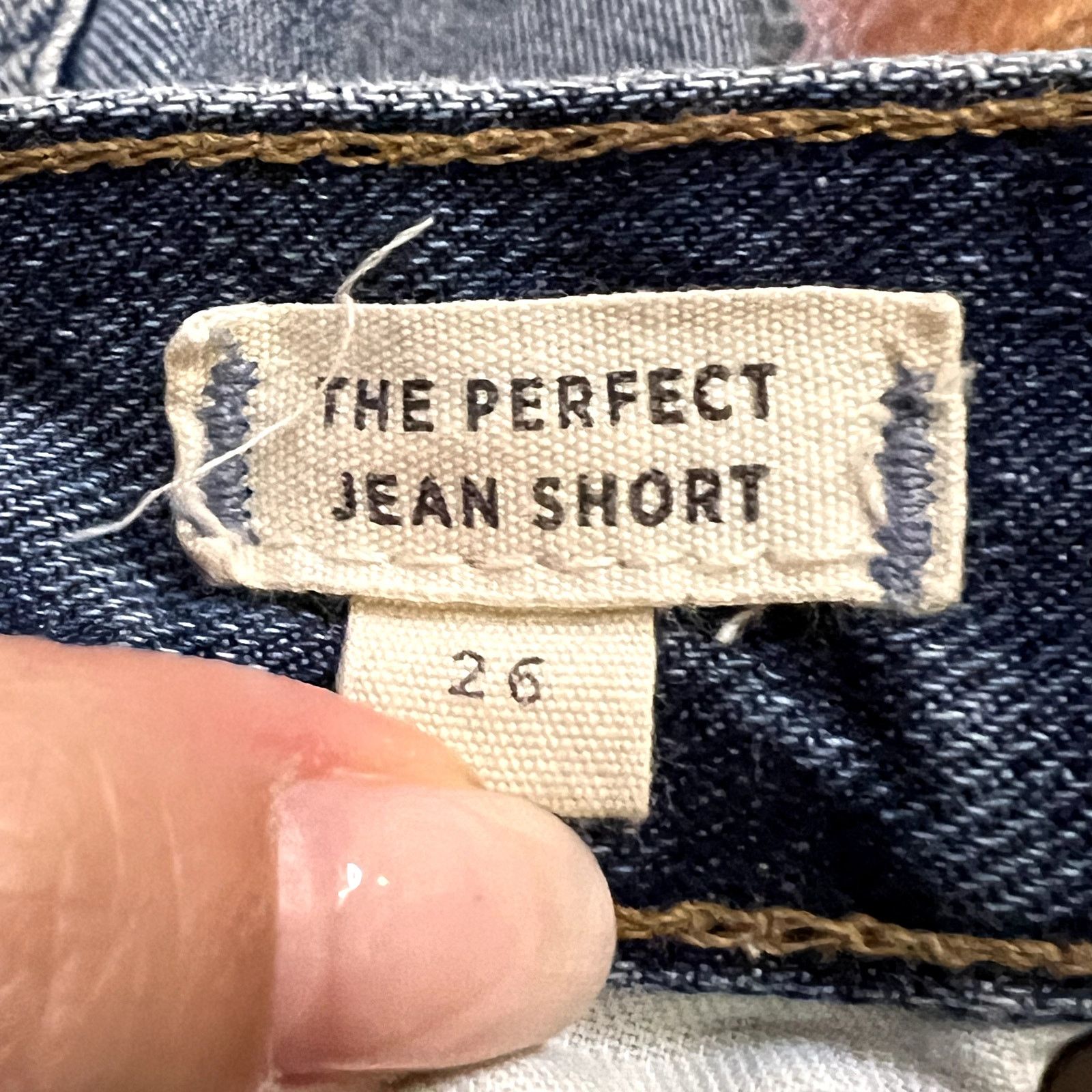 Madewell Madewell the Perfect Jean shorts size 26 denim blue Size 26" / US 2 / IT 38 - 6 Thumbnail