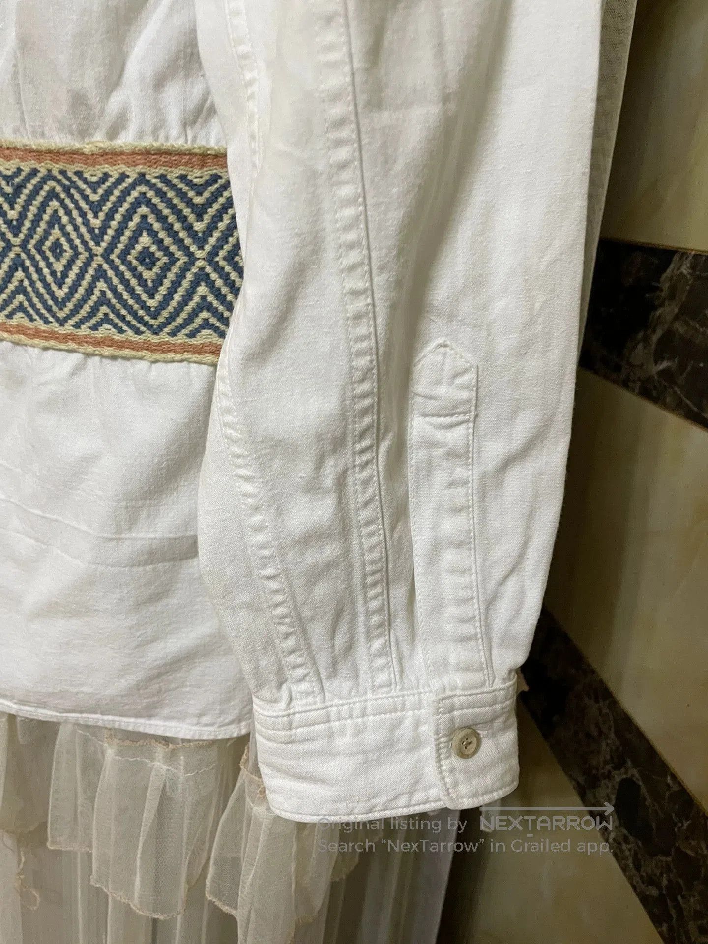 Visvim VISVIM Knit Pattern Long Sleeve Shirt. Size US M / EU 48-50 / 2 - 5 Thumbnail