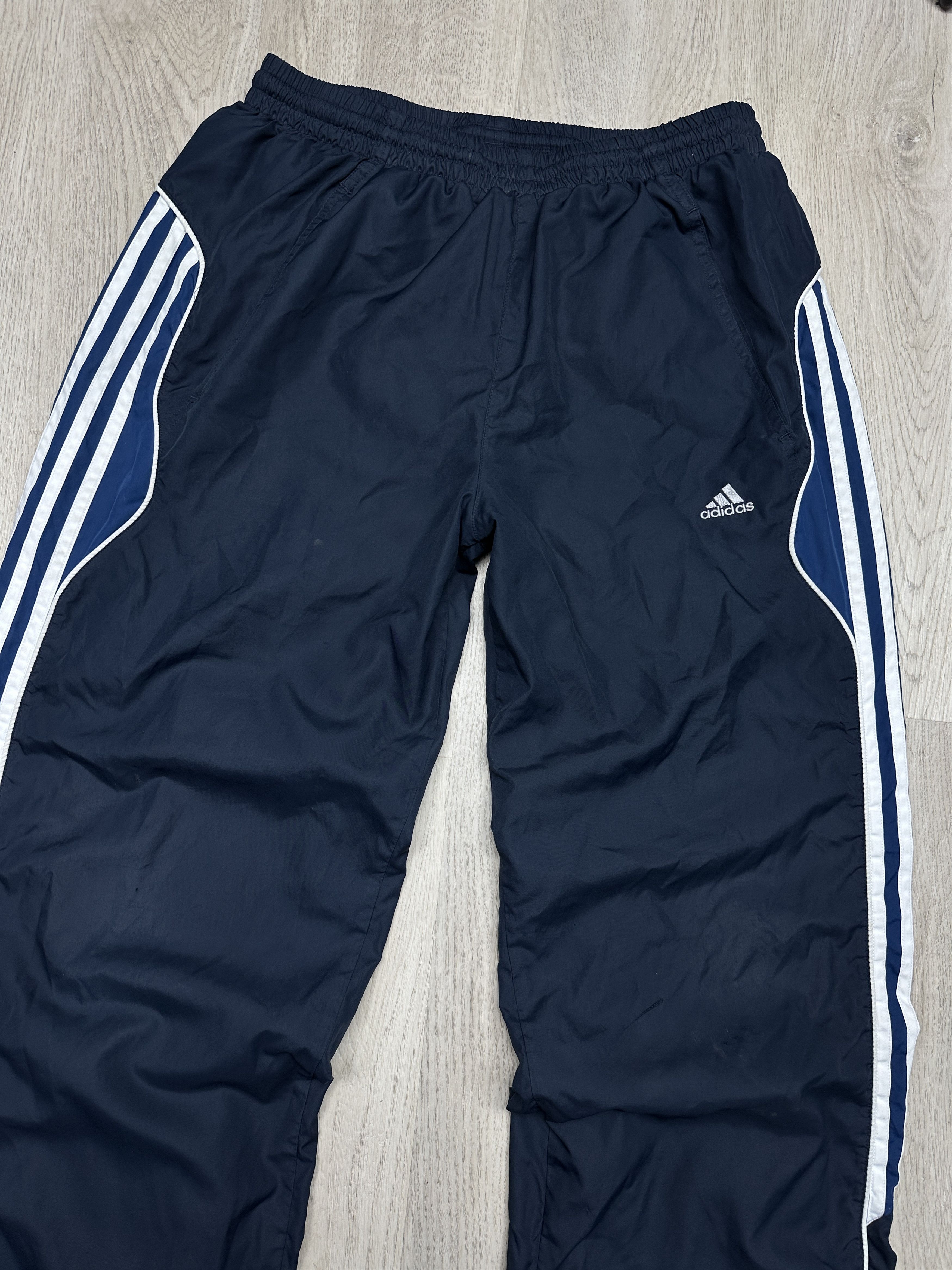 Adidas Adidas Vintage Mens Baggy Nylon Track Pants Size US 32 / EU 48 - 2 Thumbnail