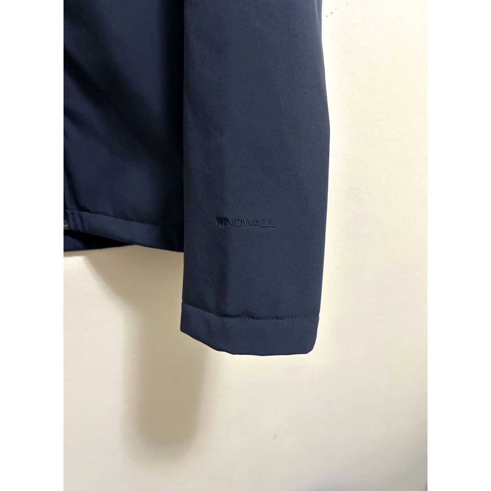 The North Face VINTAGE The North Face Jacket Mens XL Blue Navy Windwall Full Zip Bomber Windbreaker Size US XL / EU 56 / 4 - 4 Thumbnail