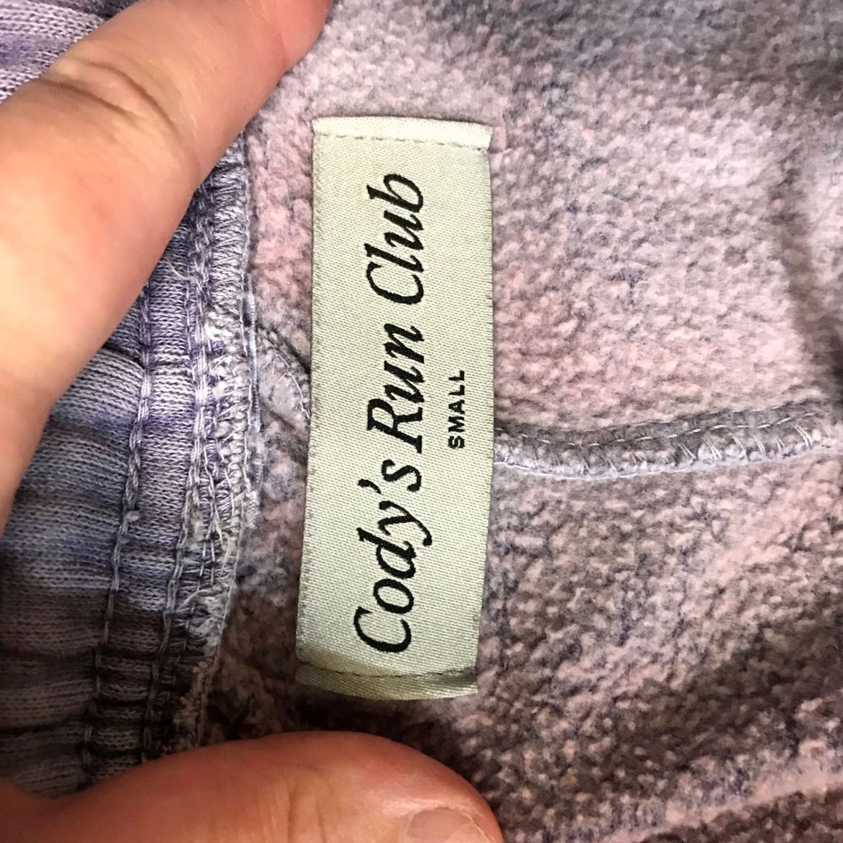 Logo 7 Codys Run Club Sweatpants Joggers Purple Washed Womens Size Small Logo Size 28" / US 6 / IT 42 - 7 Thumbnail