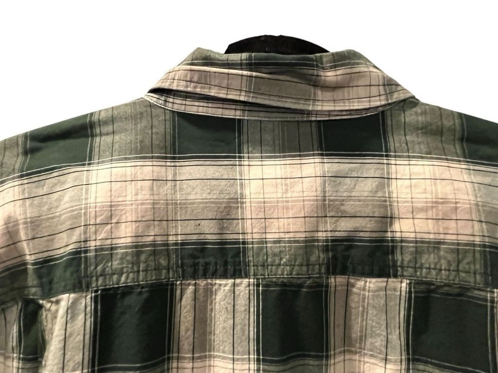 Carhartt Carhartt Relaxed Fit XL Green Gray Plaid Button Down Shirt Size US XL / EU 56 / 4 - 7 Thumbnail