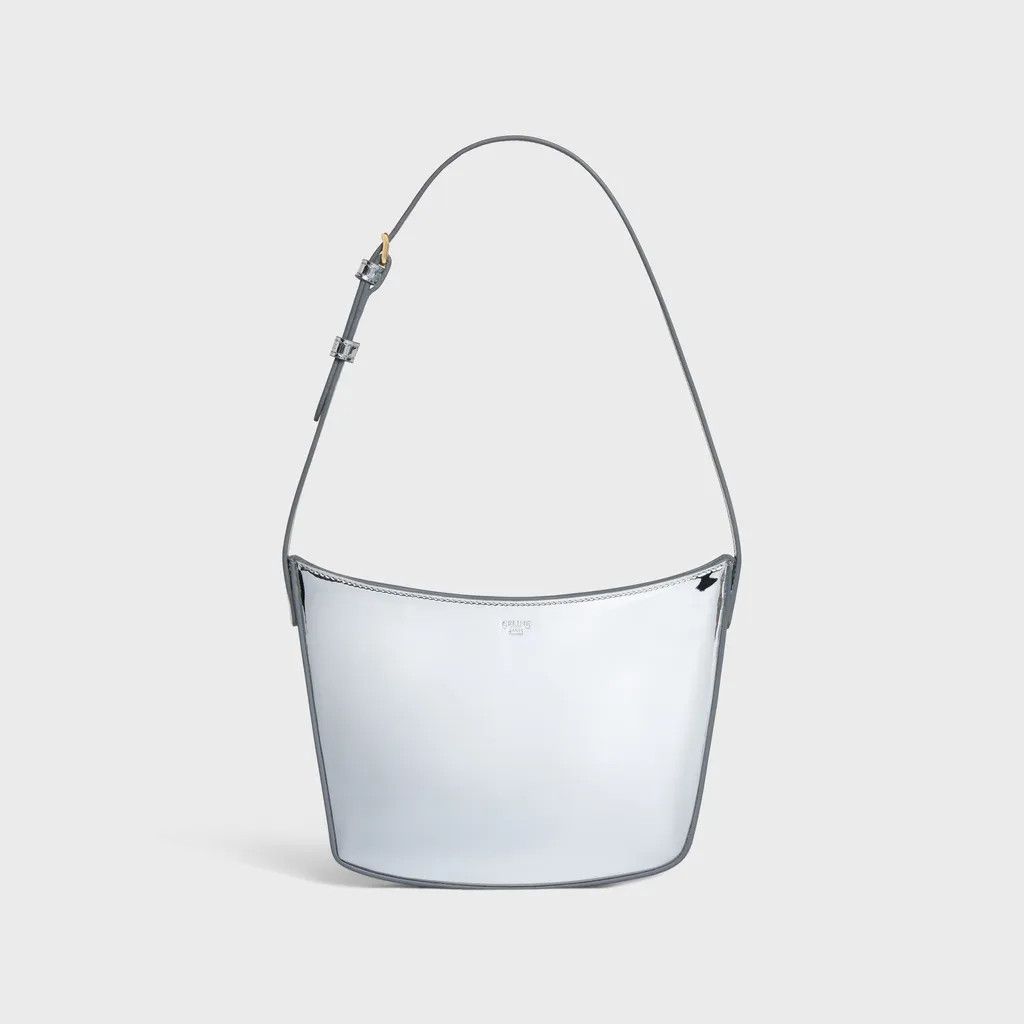 Celine o1w1db10125 112272EXS Size: OS / Croque Bag in Silver Size ONE SIZE - 1 Thumbnail