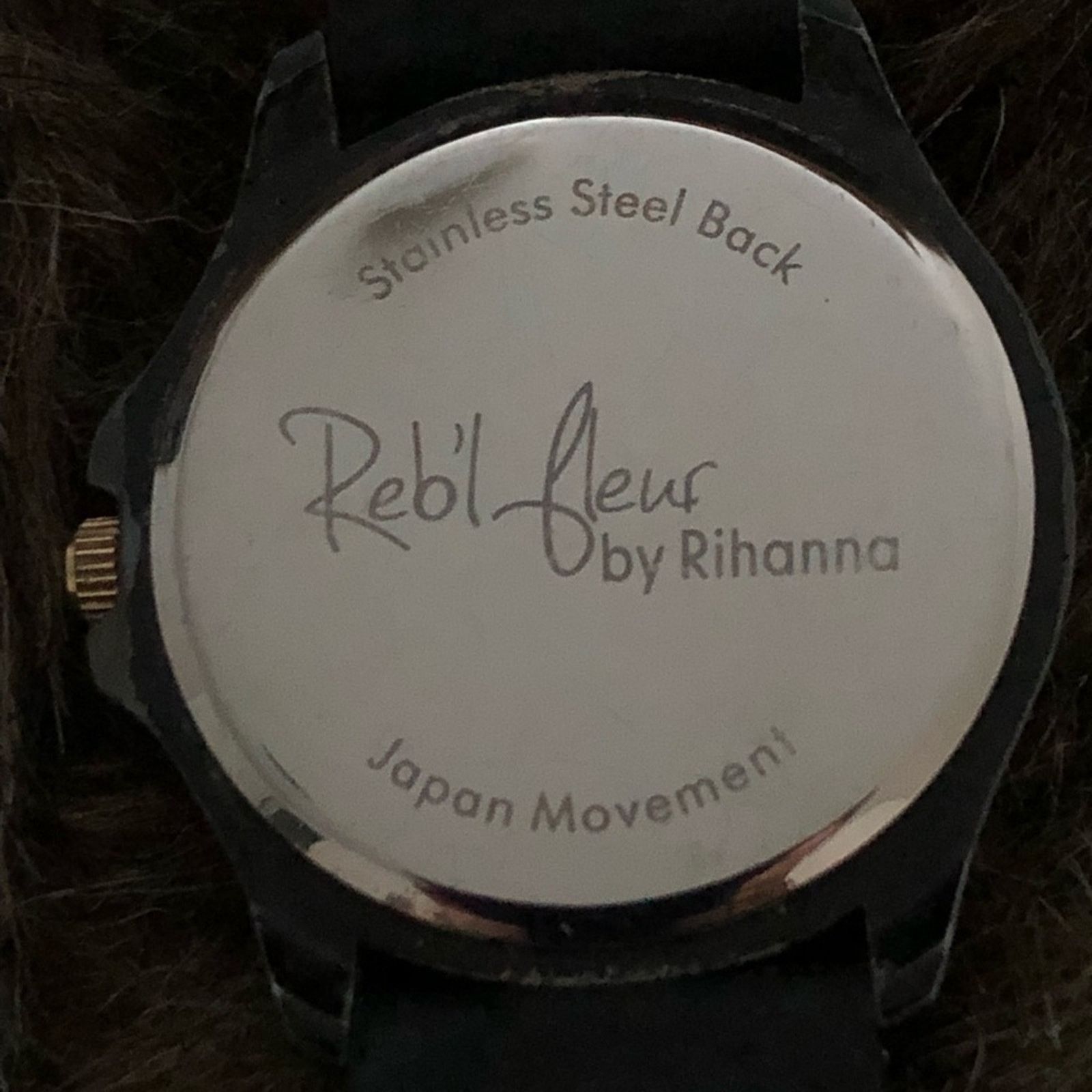 Rihanna Ladies Reb’l Fleur by Rihanna silicone band watch Size ONE SIZE - 9 Thumbnail