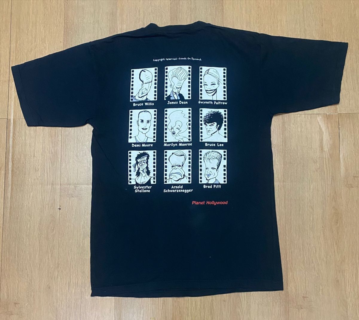 Vintage 💥Best Offer💥Vintage 90s Planet Hollywood Movie Tshirt Size US M / EU 48-50 / 2 - 1 Thumbnail