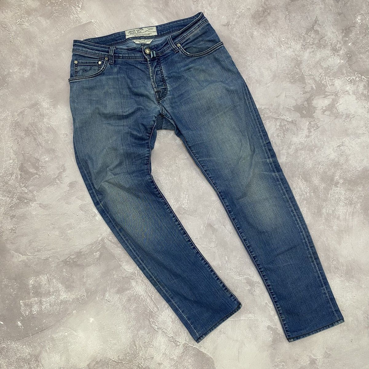 Jacob Cohen Vintage Y2K Jacob Cohen Handmade Tailored Jeans Size 35 Size US 35 - 1 Thumbnail