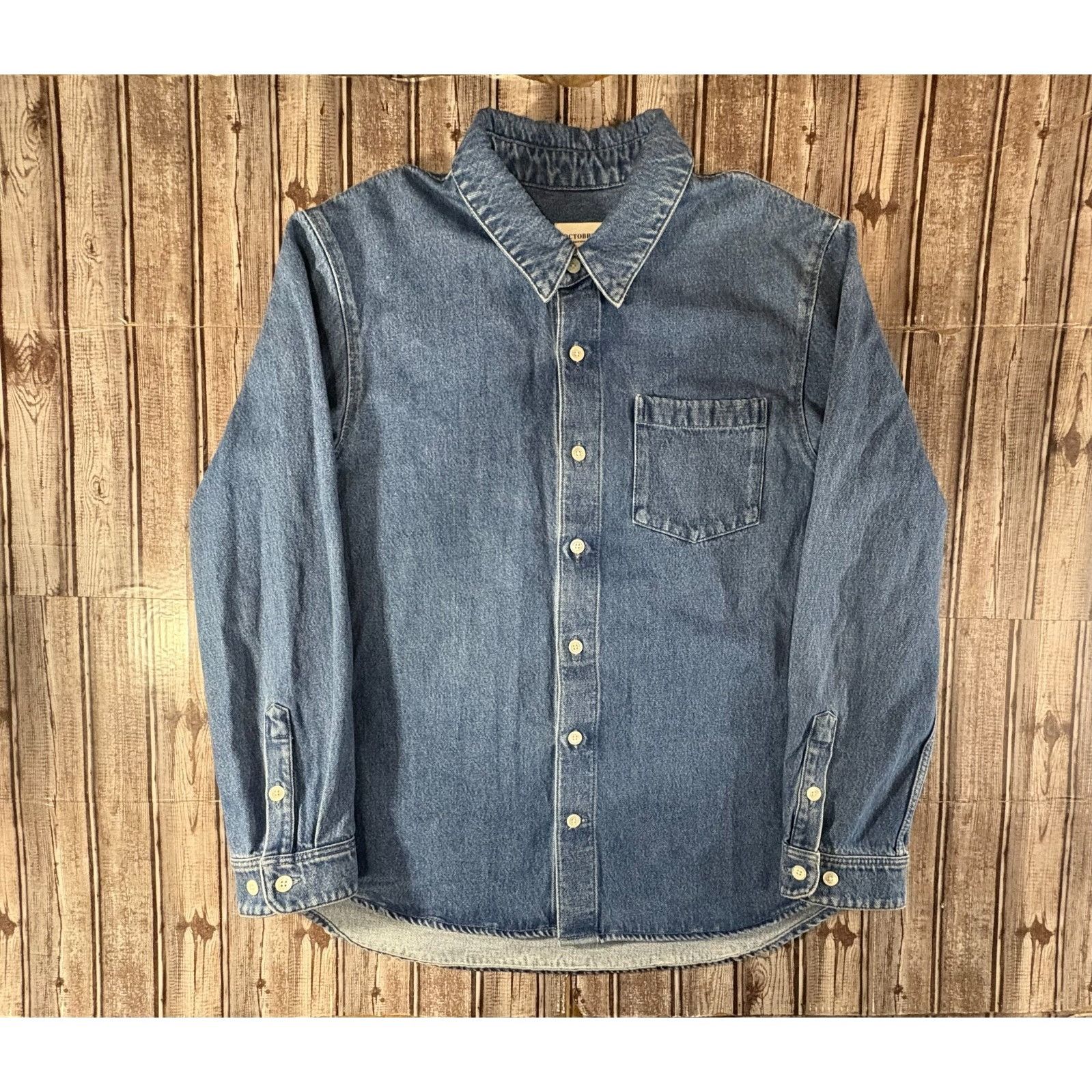 Other Octobre Editions Spence heavy denim Shirt overshirt size L N Size US L / EU 52-54 / 3 - 1 Thumbnail