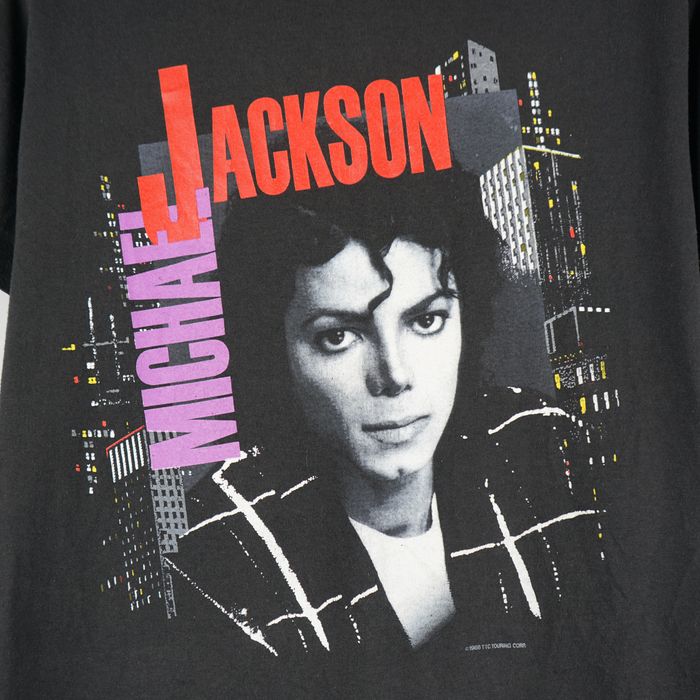 Vintage 1992 Michael Jackson Dangerous Europe World Tour Tee T-Shirt Size  XL Men