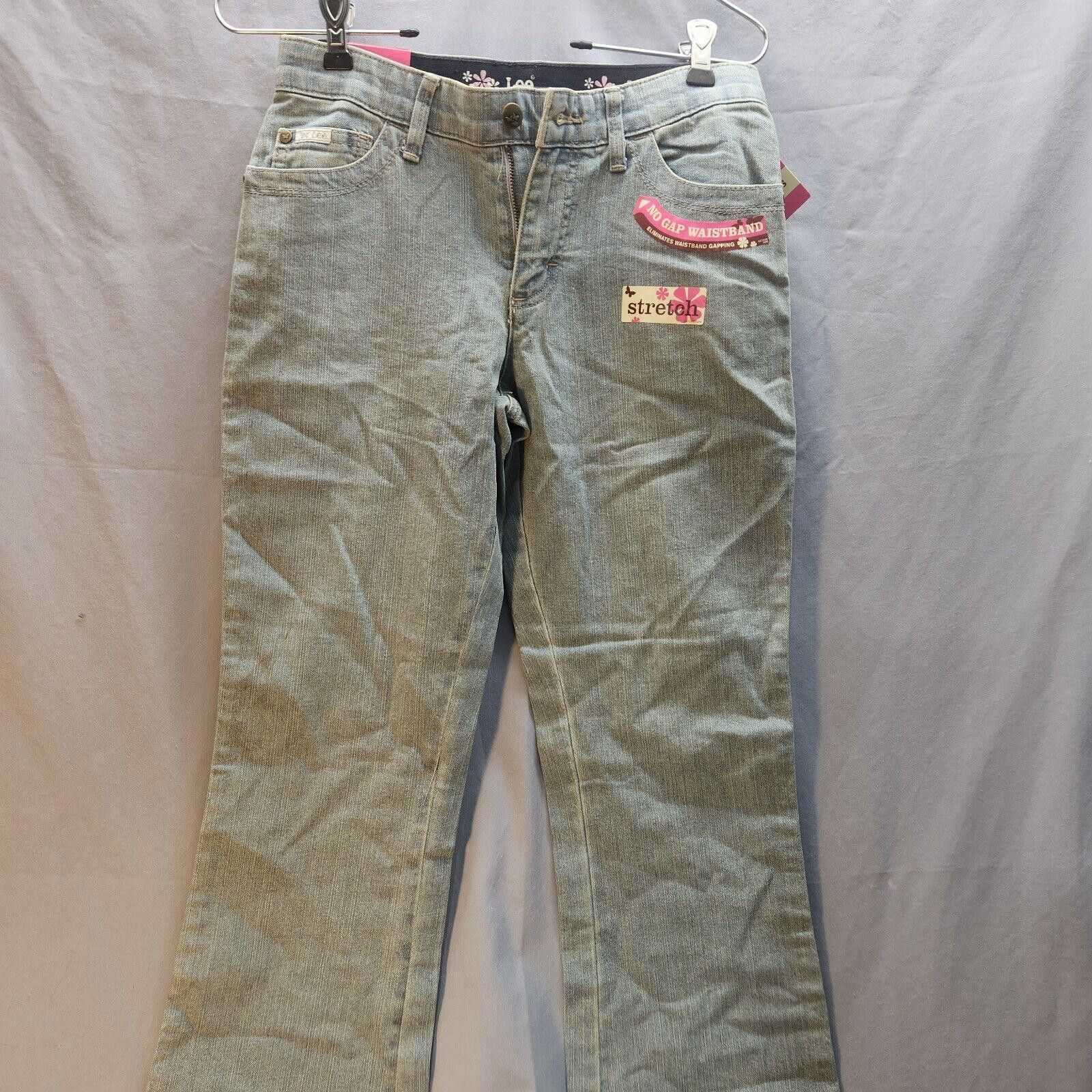 Lee Lee Girls Bootcut Stretch Jeans Size 12 Regular NWT Size 24" / US 00 / IT 34 - 1 Thumbnail
