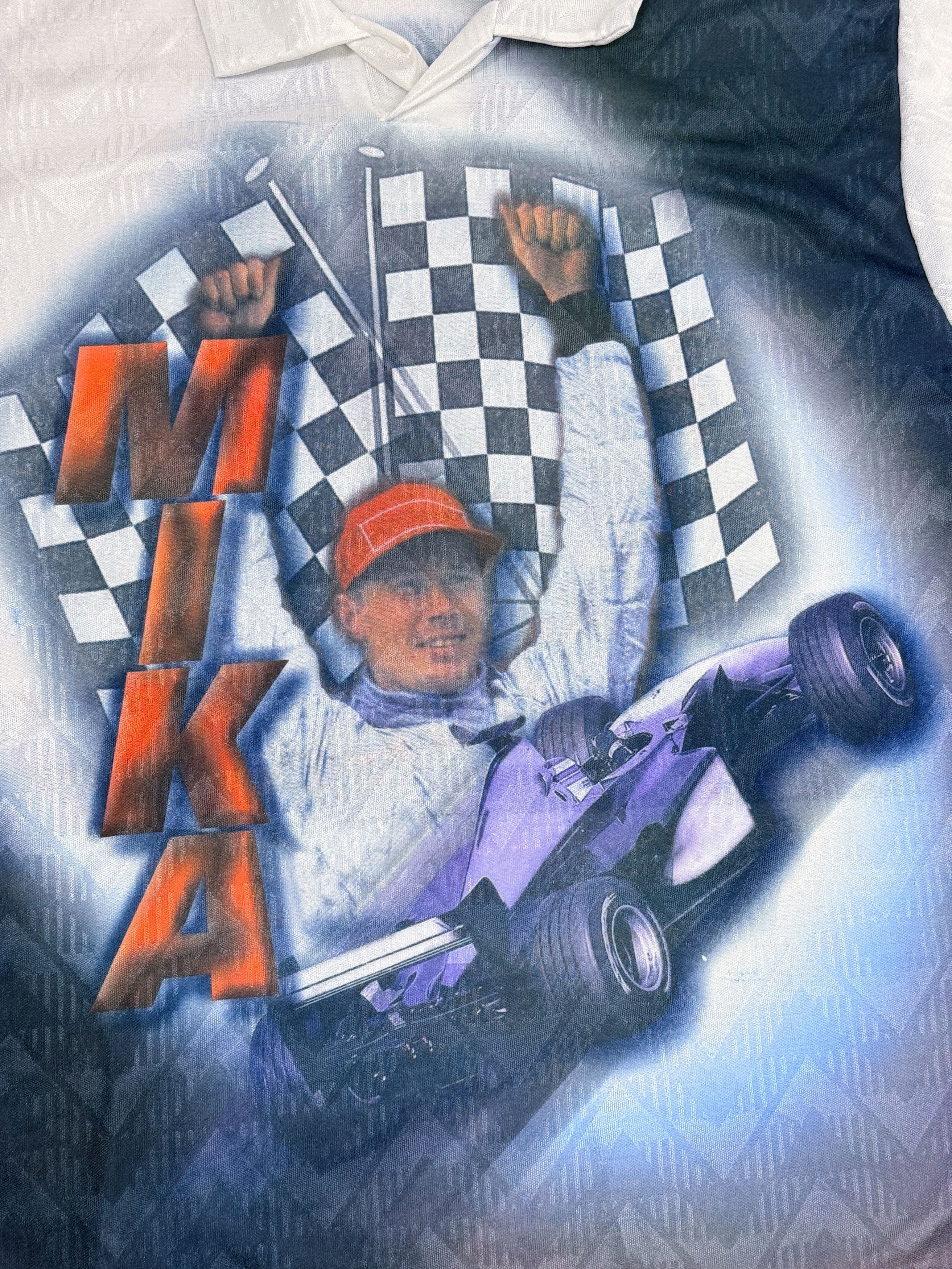 Formula 1 × Vintage Vintage Mika Kakkinen T-Shirt Formula1 Racing Size US M / EU 48-50 / 2 - 8 Thumbnail