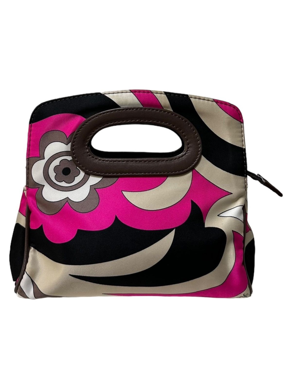 Emilio Pucci EMILIO PUCCI Floral Print Mini Hand Bag Size ONE SIZE - 1 Thumbnail