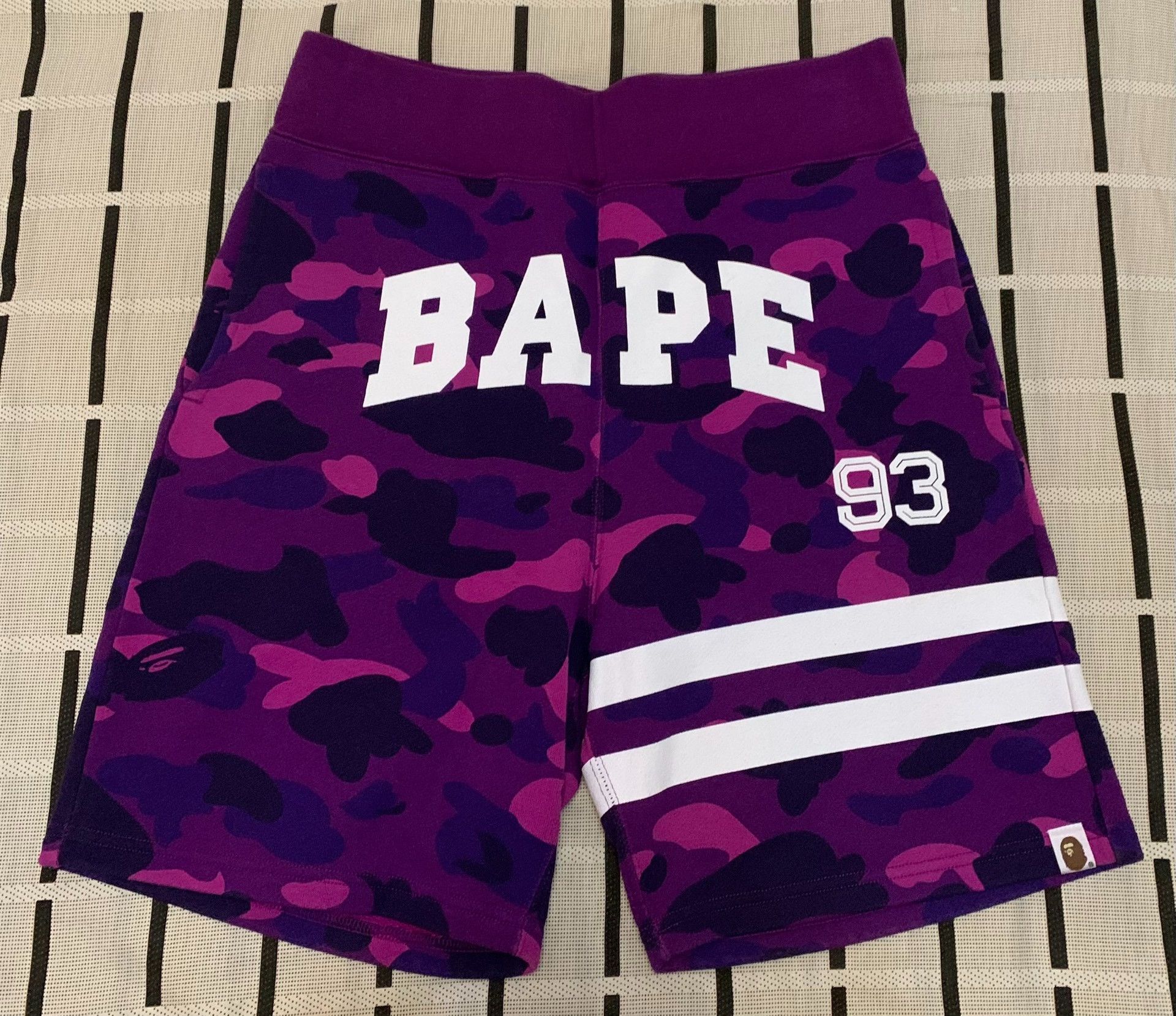 Bape Bape Camo Purple Shorts S Men Size US 30 / EU 46 - 1 Thumbnail