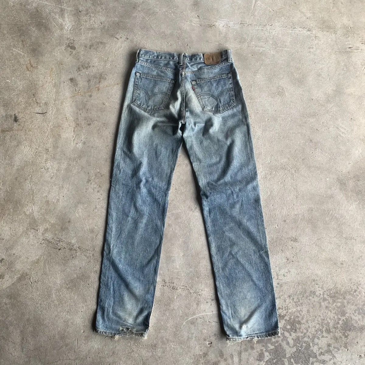 Levi's Vintage Clothing 💥DISTRESSED!Vtg Levi’s 502 Mudwash Jeans W32 L34 Denim Pants Size US 32 / EU 48 - 12 Thumbnail