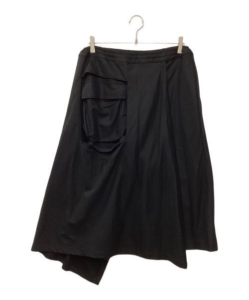Yohji Yamamoto RAGNE KIKAS for Yohji Yamamoto wrap wide cropped pants Size US 30 / EU 46 - 1 Thumbnail