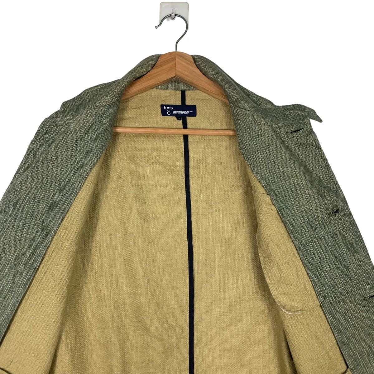 Japanese Brand TESS Comfortable Wears Casual Jacket #0309-C14 Size US L / EU 52-54 / 3 - 13 Thumbnail