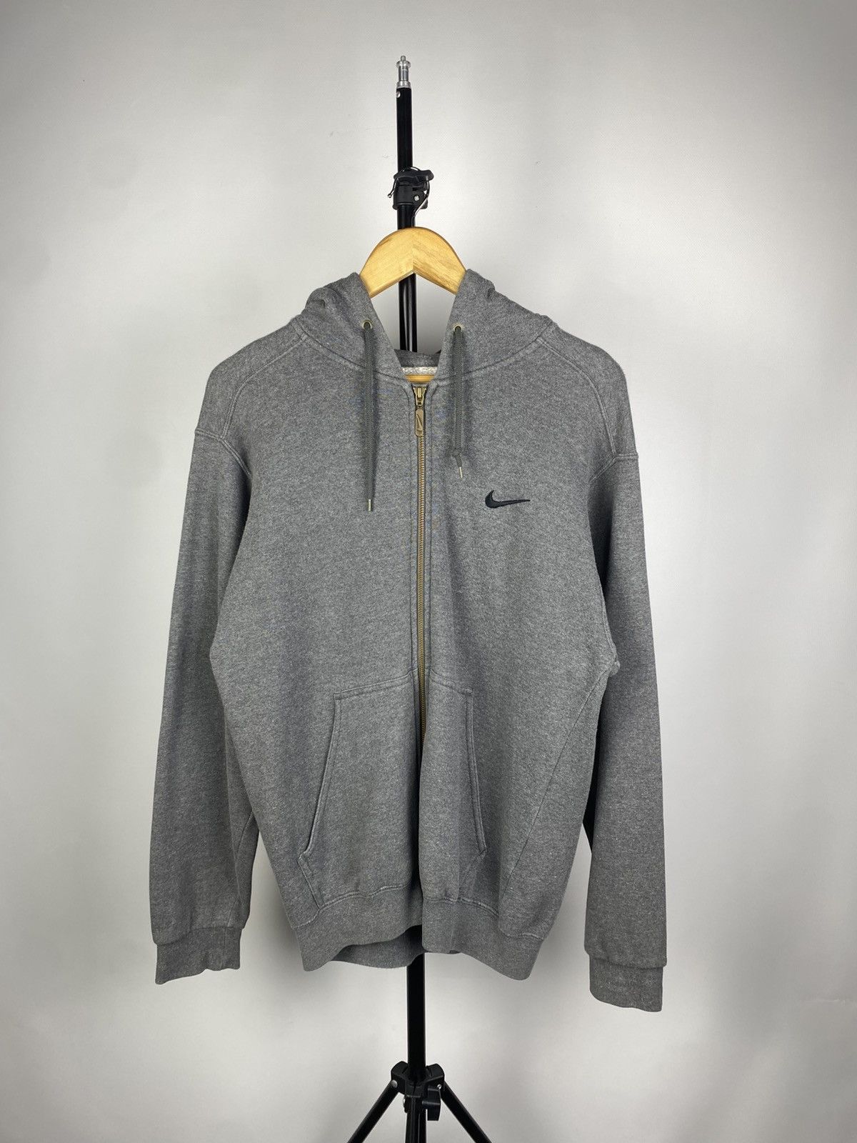 Nike × Nike ACG × Vintage Vintage Nike 90s Shox Zip-Up Hoodie BIg Logo Size US M / EU 48-50 / 2 - 1 Thumbnail
