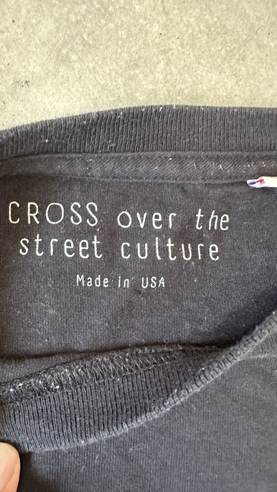 Other CROSS OVER THE STREET CULTURE ACID DISTRESSED TEE Size US M / EU 48-50 / 2 - 6 Thumbnail