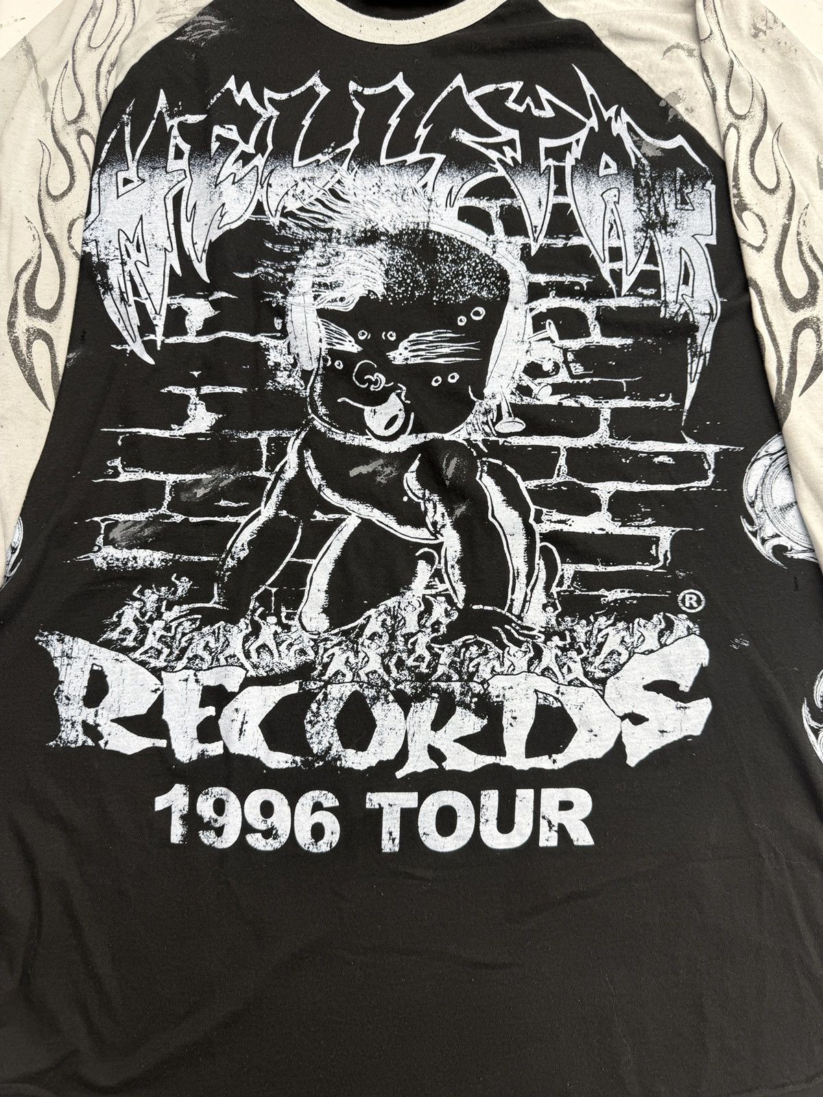 HELLSTAR Hellstar Record Baby Long Sleeve T-shirt Size US XXL / EU 58 / 5 - 2 Thumbnail