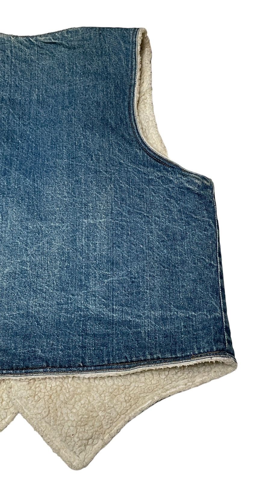 Levi's Vintage Brand Levis Orange Tag Denim Vest 1970s Size US L / EU 52-54 / 3 - 6 Thumbnail