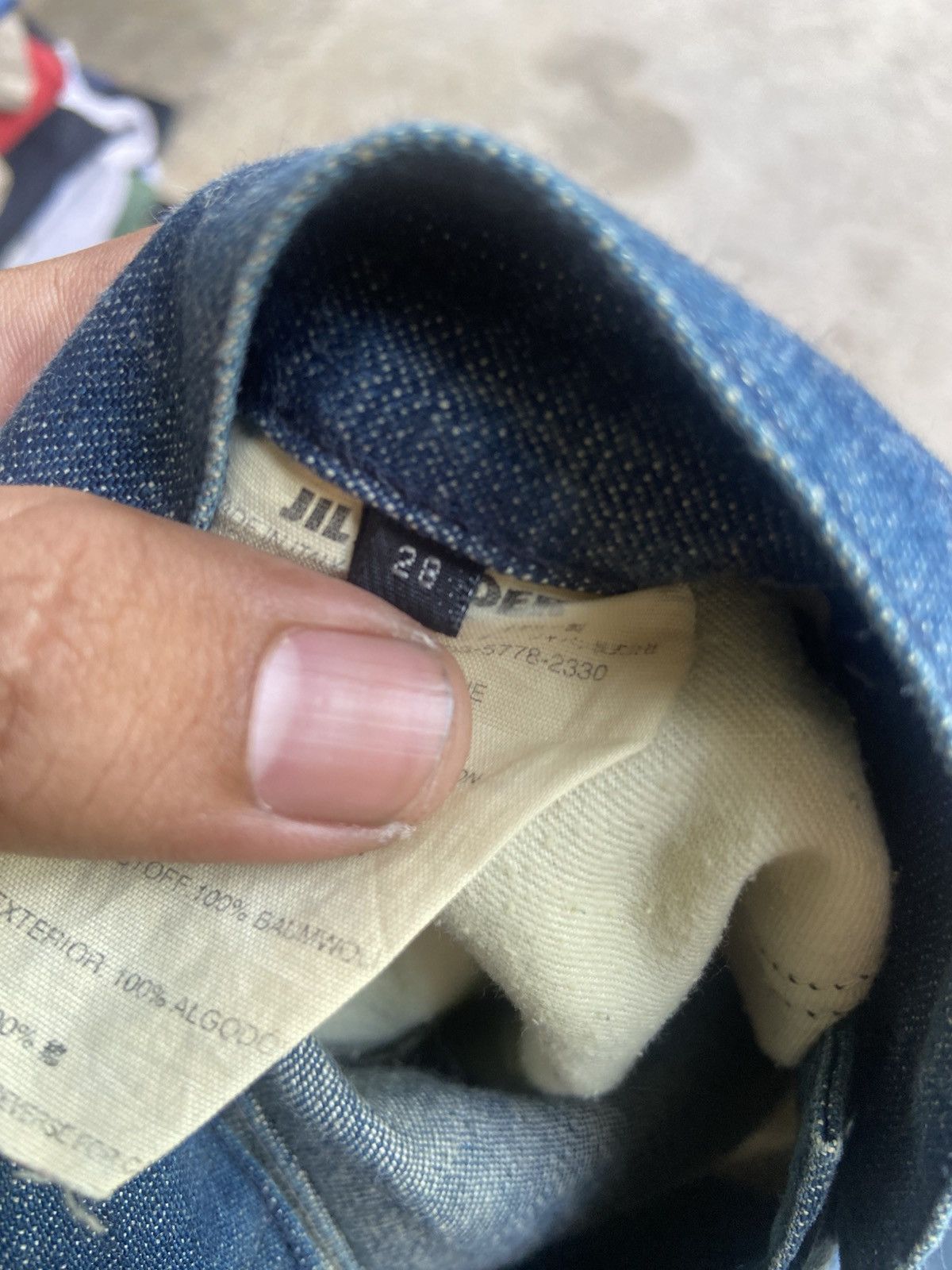 Jil Sander Vintage Jil Sander ‘Raf Simons Era’ Patches Raw Denim Size US 30 / EU 46 - 9 Thumbnail