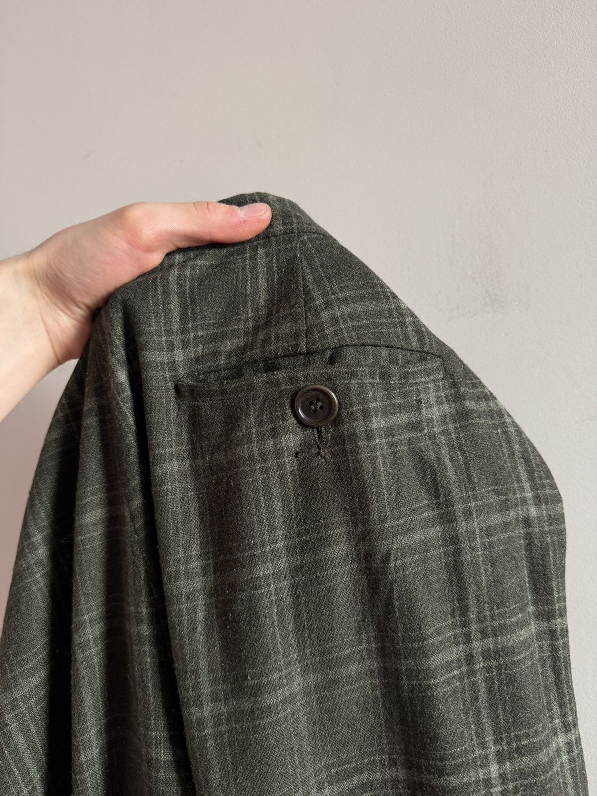 Dirk Bikkembergs Vintage Dirk Bikkembergs Wool Trousers Size US 32 / EU 48 - 8 Thumbnail