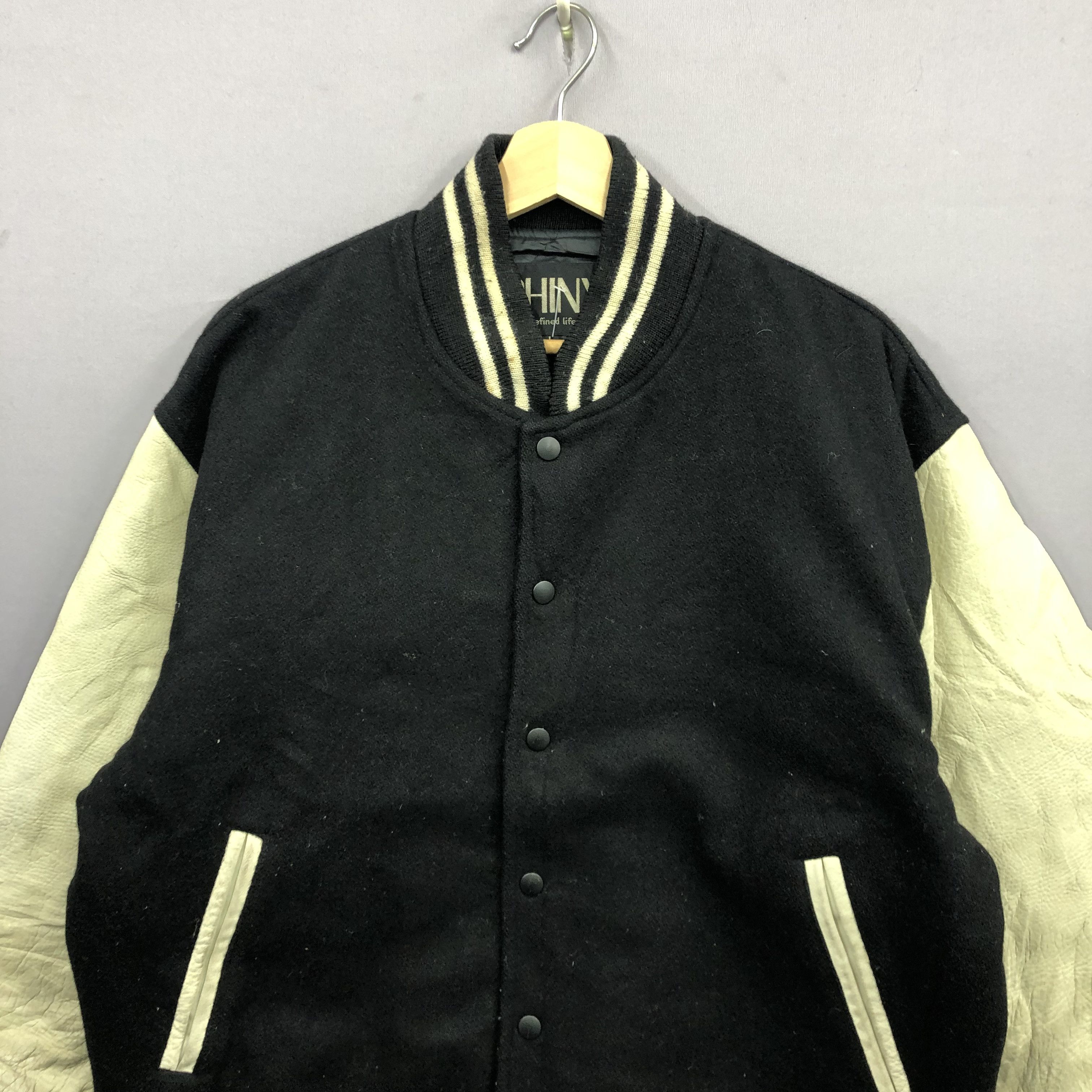 Vintage Vintage 90s BMW Phinx Japanese Harajuku Varsity Wool Jacket Size US L / EU 52-54 / 3 - 4 Thumbnail