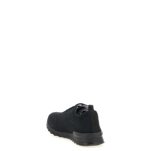 Kiton KITON Fits Black Sneakers New & Authentic (Men's size:11;) Size US 11 / EU 44 - 3 Thumbnail
