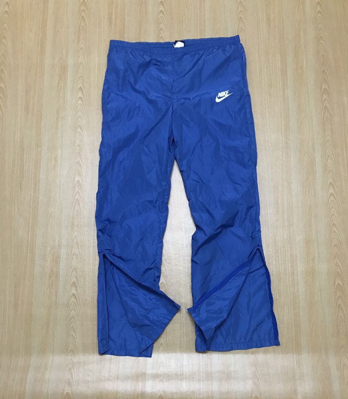 image of Streetwear Nike Nylon Pants Blue Tag, Men's (Size 35)