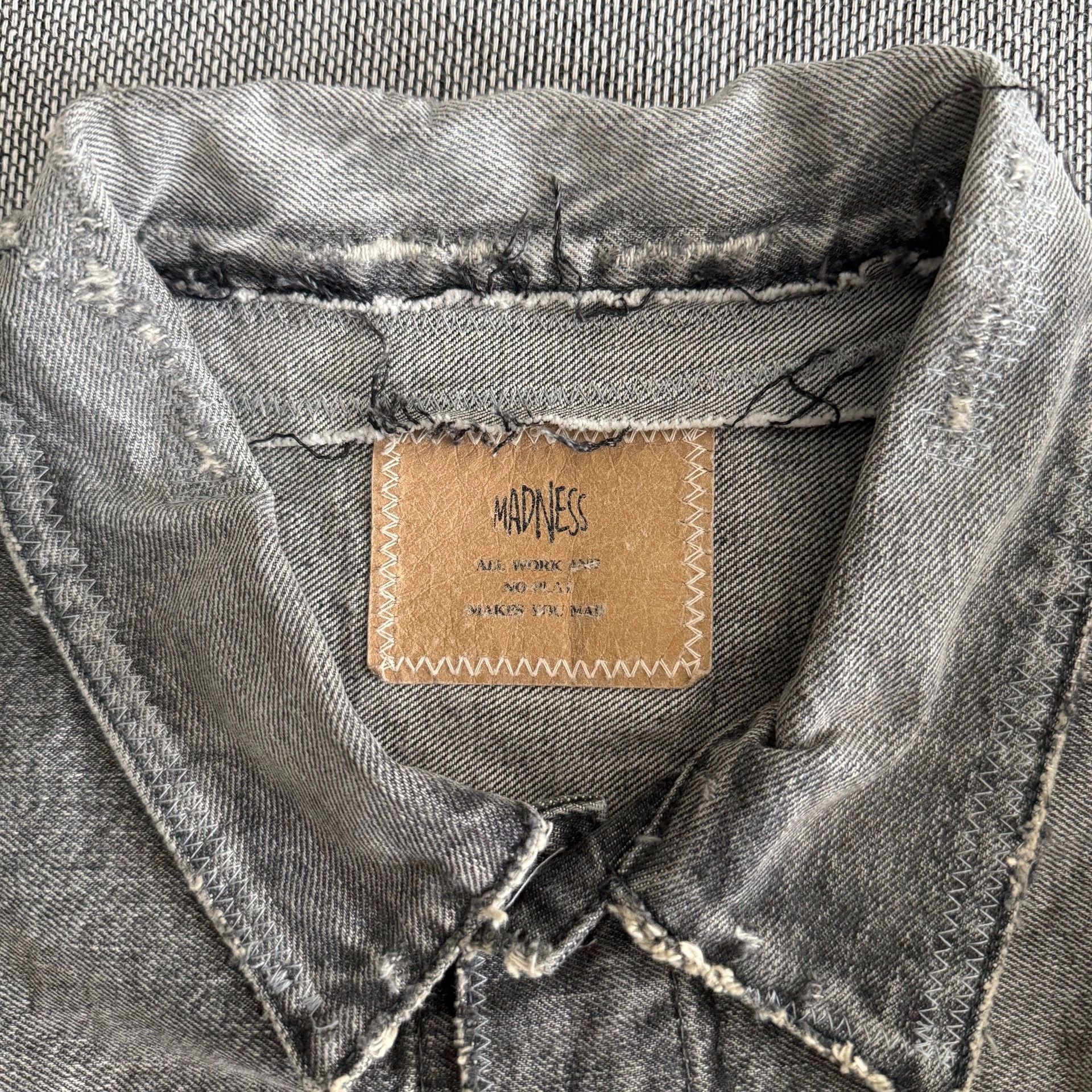 Madness Madness 23AW Japanese Denim Jacket Black Dragon Year XL Size US XL / EU 56 / 4 - 4 Thumbnail