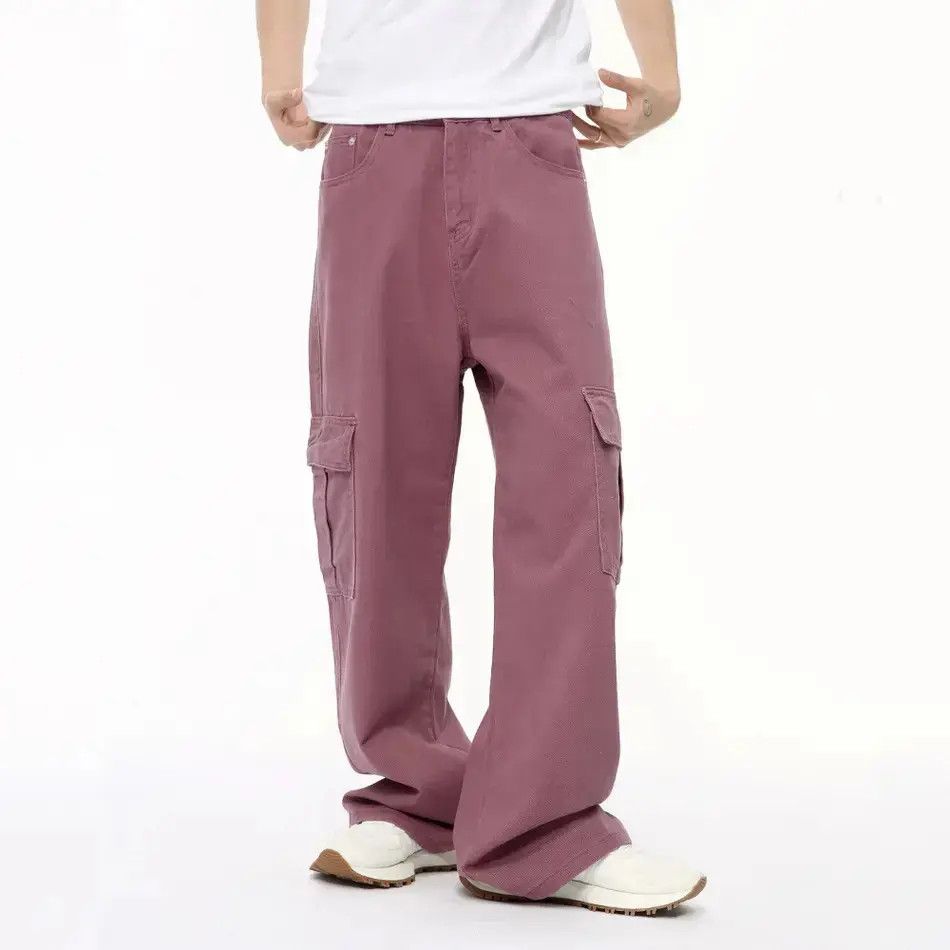 Japanese Brand Retro purple loose wide leg jeans Size US 32 / EU 48 - 1 Thumbnail