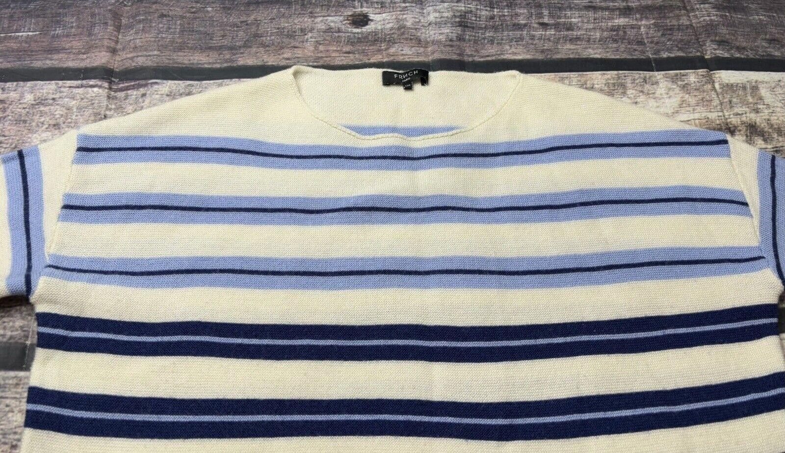 Other Frnch Paris Sweater Women's S/M Oversized Wool Blend Size M / US 6-8 / IT 42-44 - 4 Thumbnail