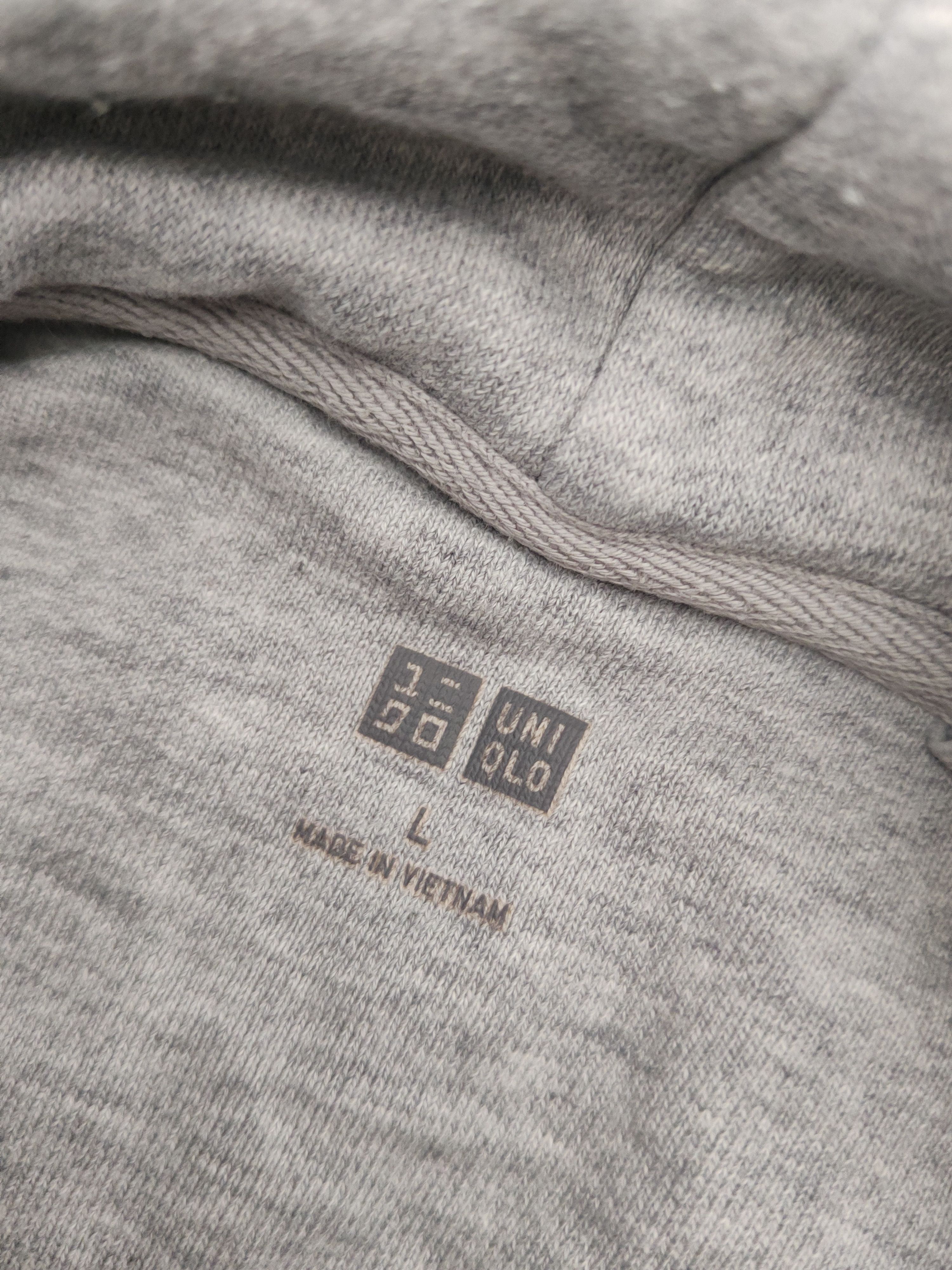 Uniqlo Distressed and Faded stuff by Uniqlo Gray Hoodie Sweatshirt Size US L / EU 52-54 / 3 - 13 Thumbnail