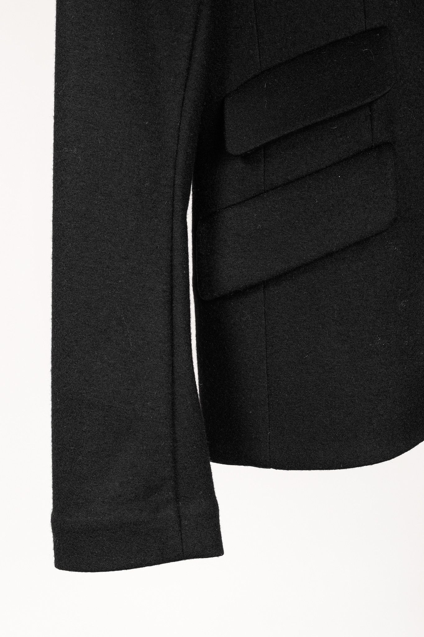 Rag & Bone Slade Black Wool Military Blazer