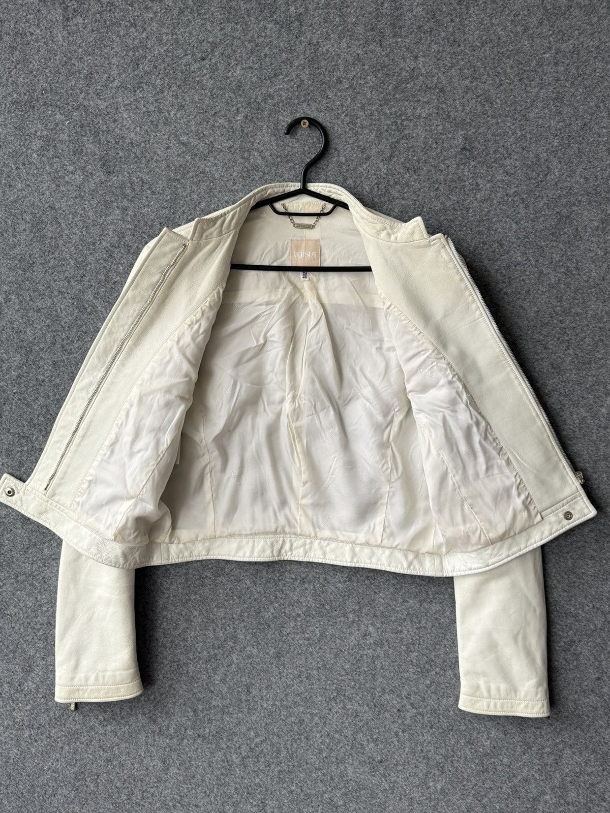 Versus Versace Vintage Versus Versace women’s leather jacket size 20/40(s) Size S / US 4 / IT 40 - 16 Thumbnail