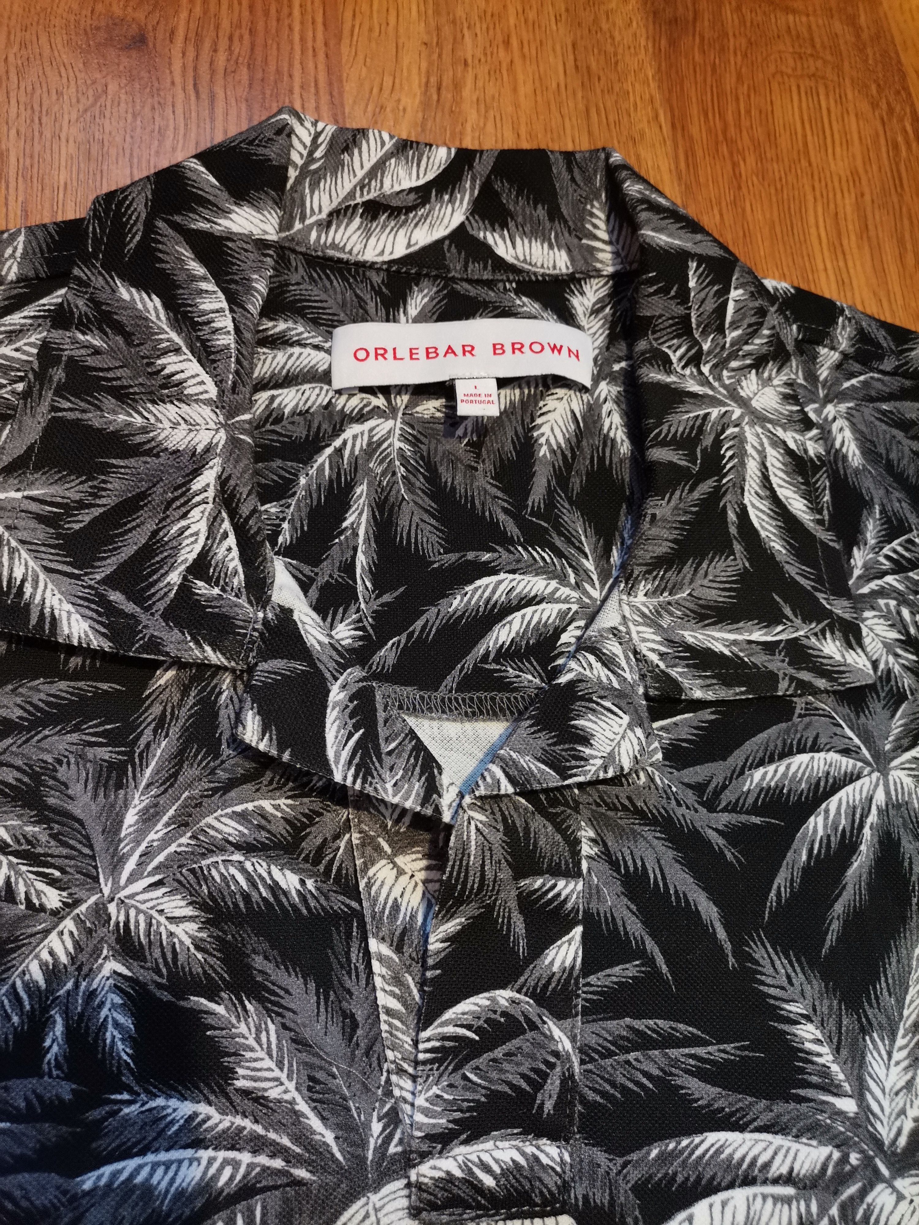 Orlebar Brown Orlebar Brown Floral Hawaiian Polo Size US L / EU 52-54 / 3 - 2 Thumbnail