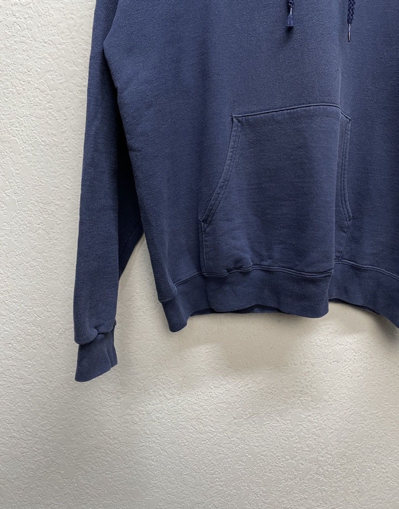 Thrasher Vintage Thrasher Navy Boxy Hoodie Skateboard Magazine Logo Size US M / EU 48-50 / 2 - 6 Thumbnail