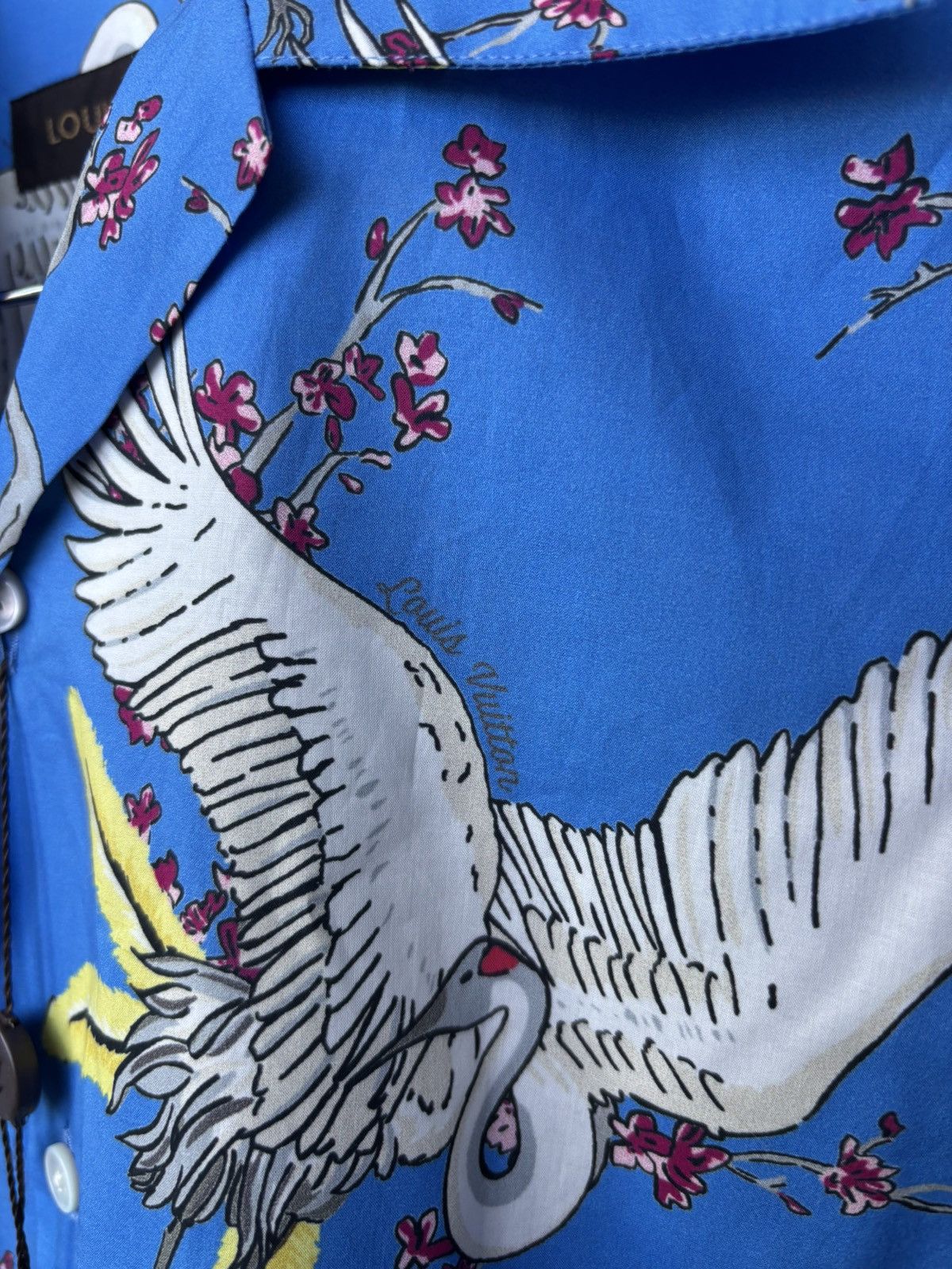 Louis Vuitton Louis Vuitton Crane Hawaii Shirt Size US M / EU 48-50 / 2 - 3 Thumbnail