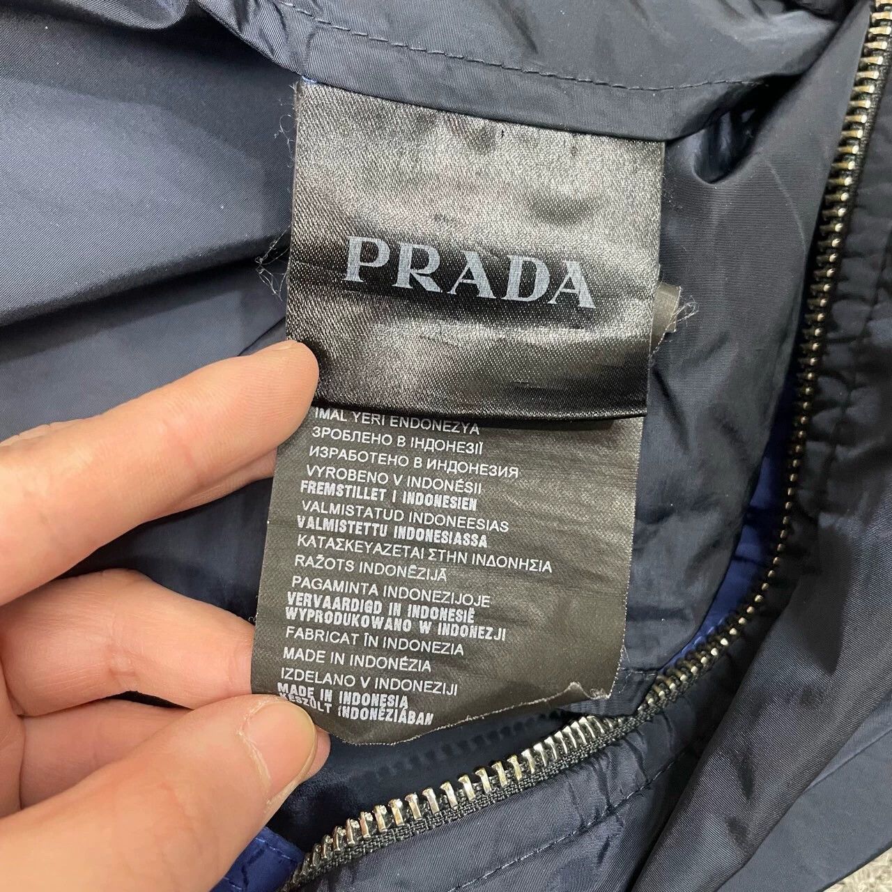 Prada Prada colorblock hooded zip jacket 46 Size US S / EU 44-46 / 1 - 4 Thumbnail