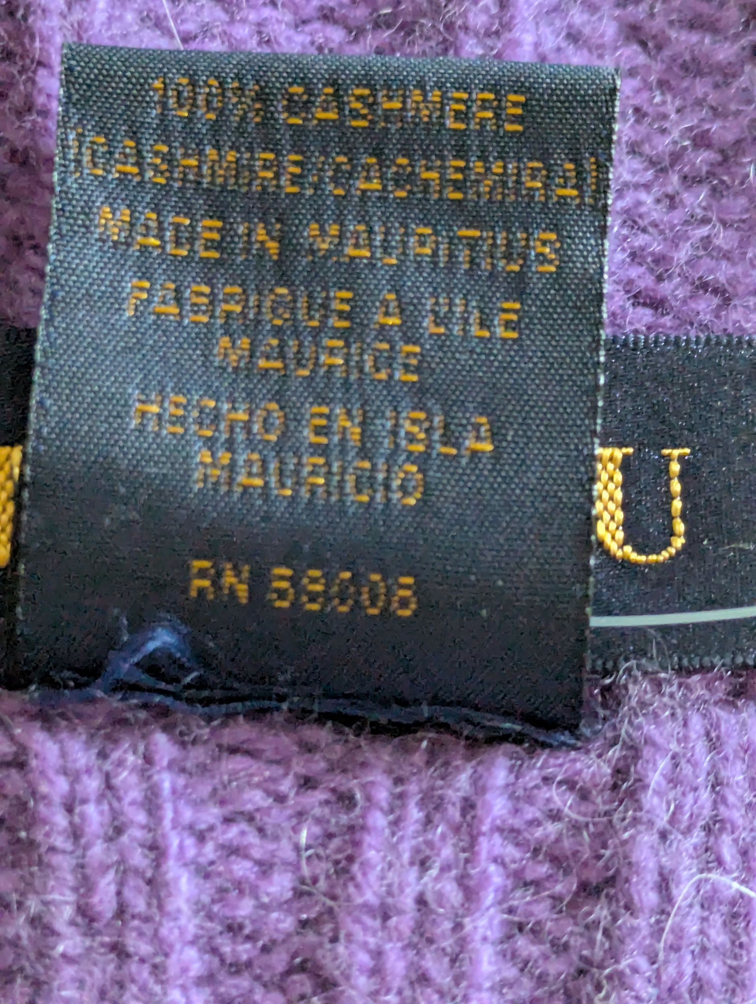 Ralph Lauren The Iconic Cable Cashmere Throw Blanket Size ONE SIZE - 4 Thumbnail