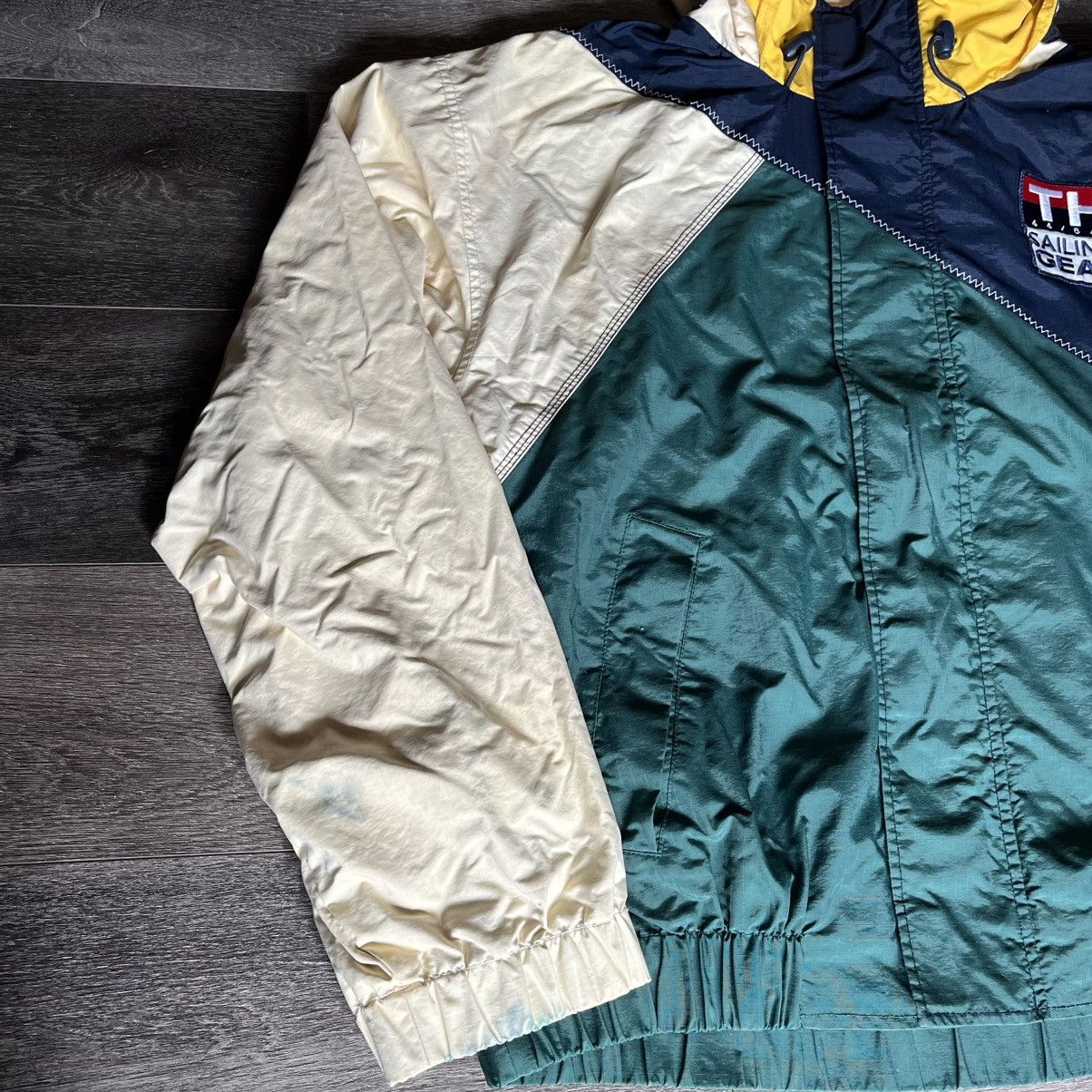 Tommy Hilfiger Vintage 1990s Tommy Hilfiger Sailing Gear Windbreaker Jacket Size US XXL / EU 58 / 5 - 3 Thumbnail