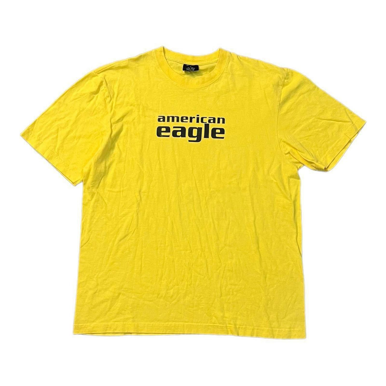 Other Vintage American Eagle Spell Out T-shirt Size US XL / EU 56 / 4 - 1 Thumbnail
