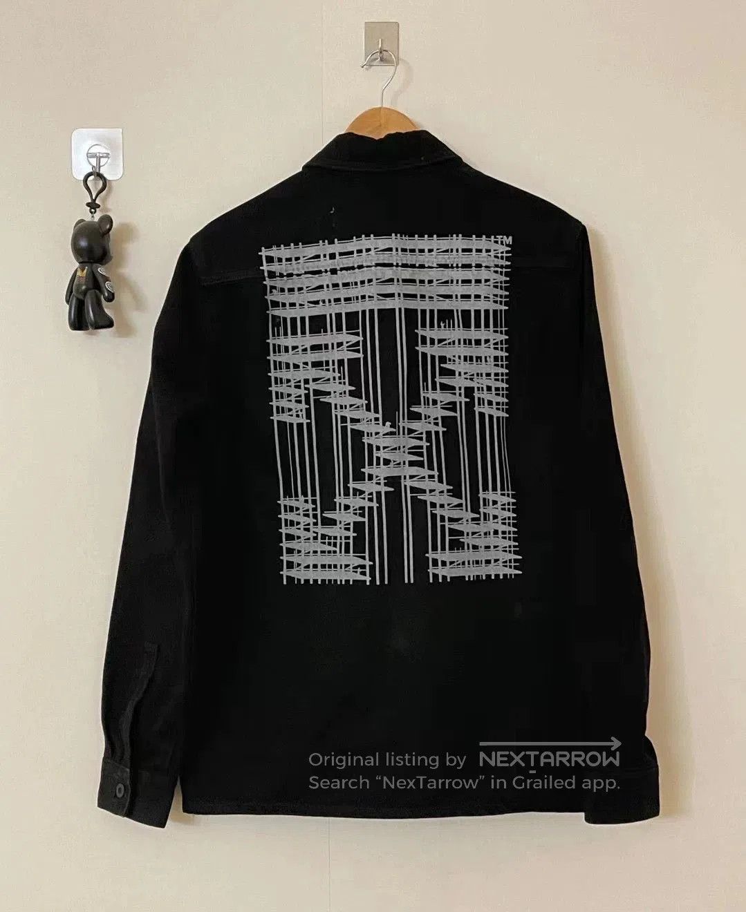 Saint Laurent Paris reflective black denim jacket for women. Size XXS / US 00 / IT 34 - 1 Thumbnail