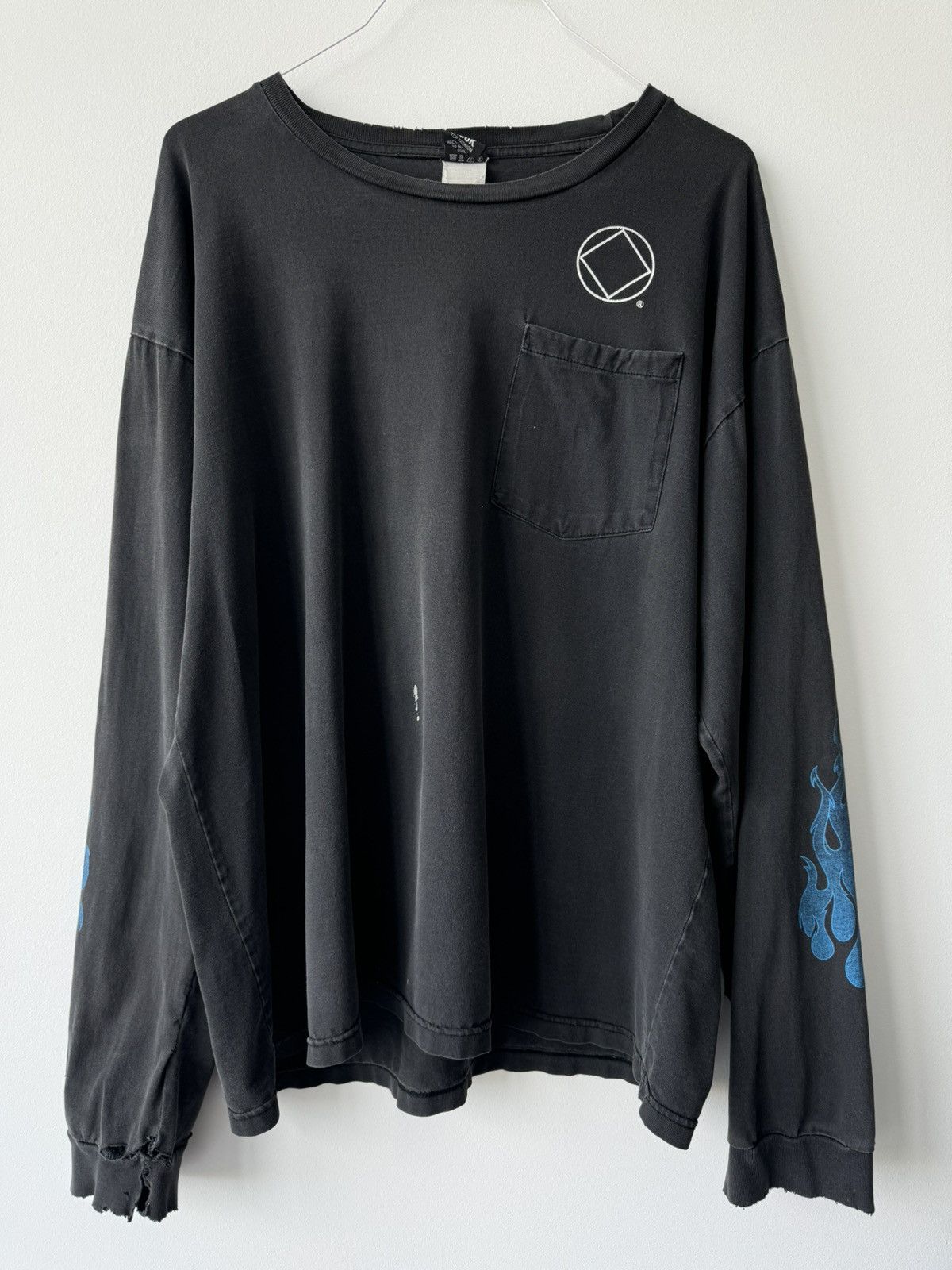 Vintage VINTAGE THRASHED FADED LONG SLEEVE WCC Size US XL / EU 56 / 4 - 1 Thumbnail