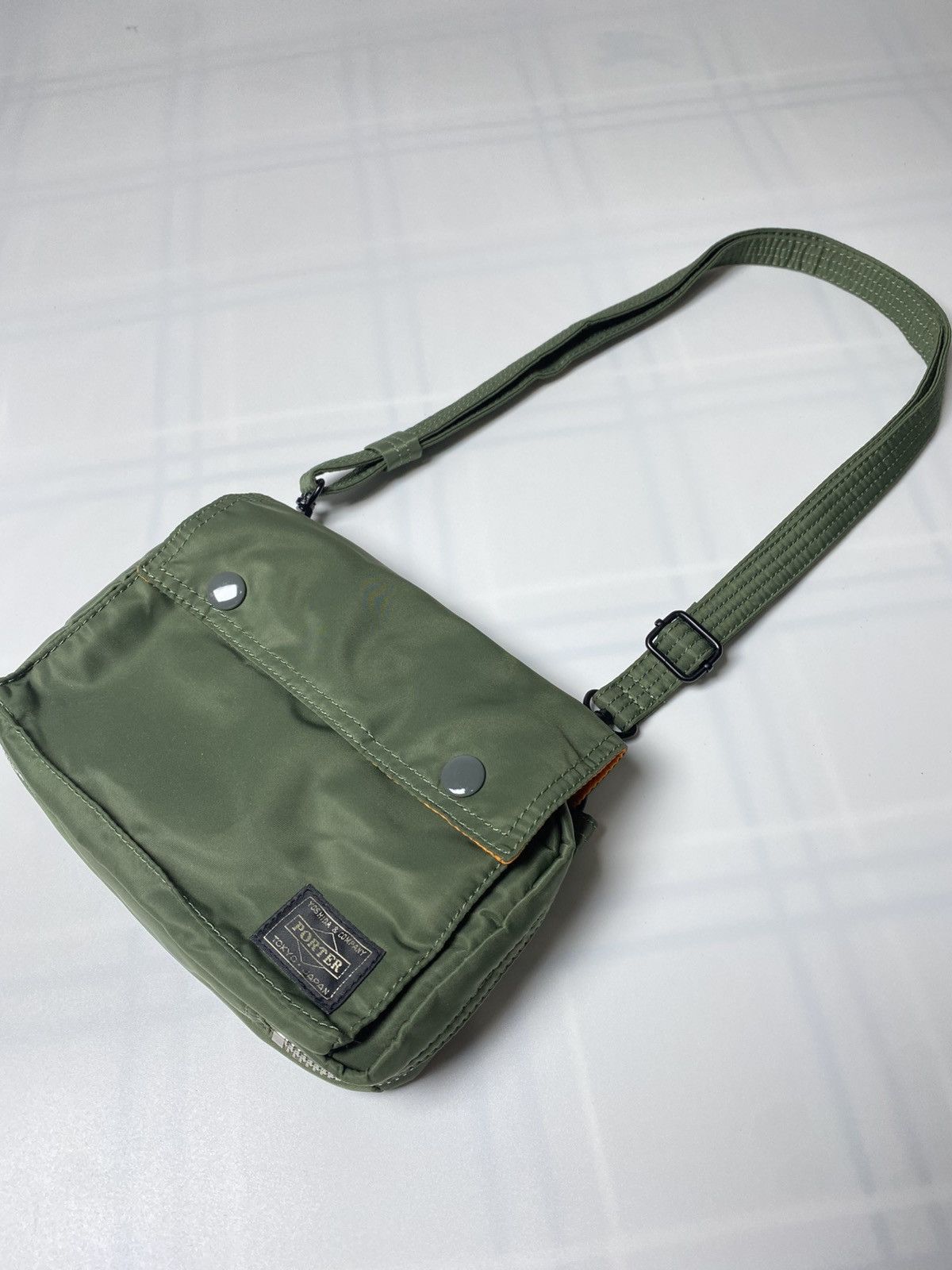 Porter PORTER TANKER SHOULDER BAG SAGE GREEN Size ONE SIZE - 1 Thumbnail