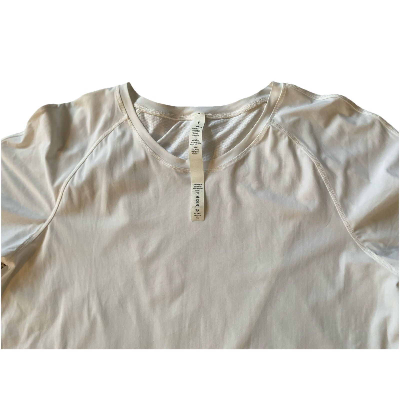 Lululemon lululemon cover Tee white sz M Size M / US 6-8 / IT 42-44 - 3 Thumbnail