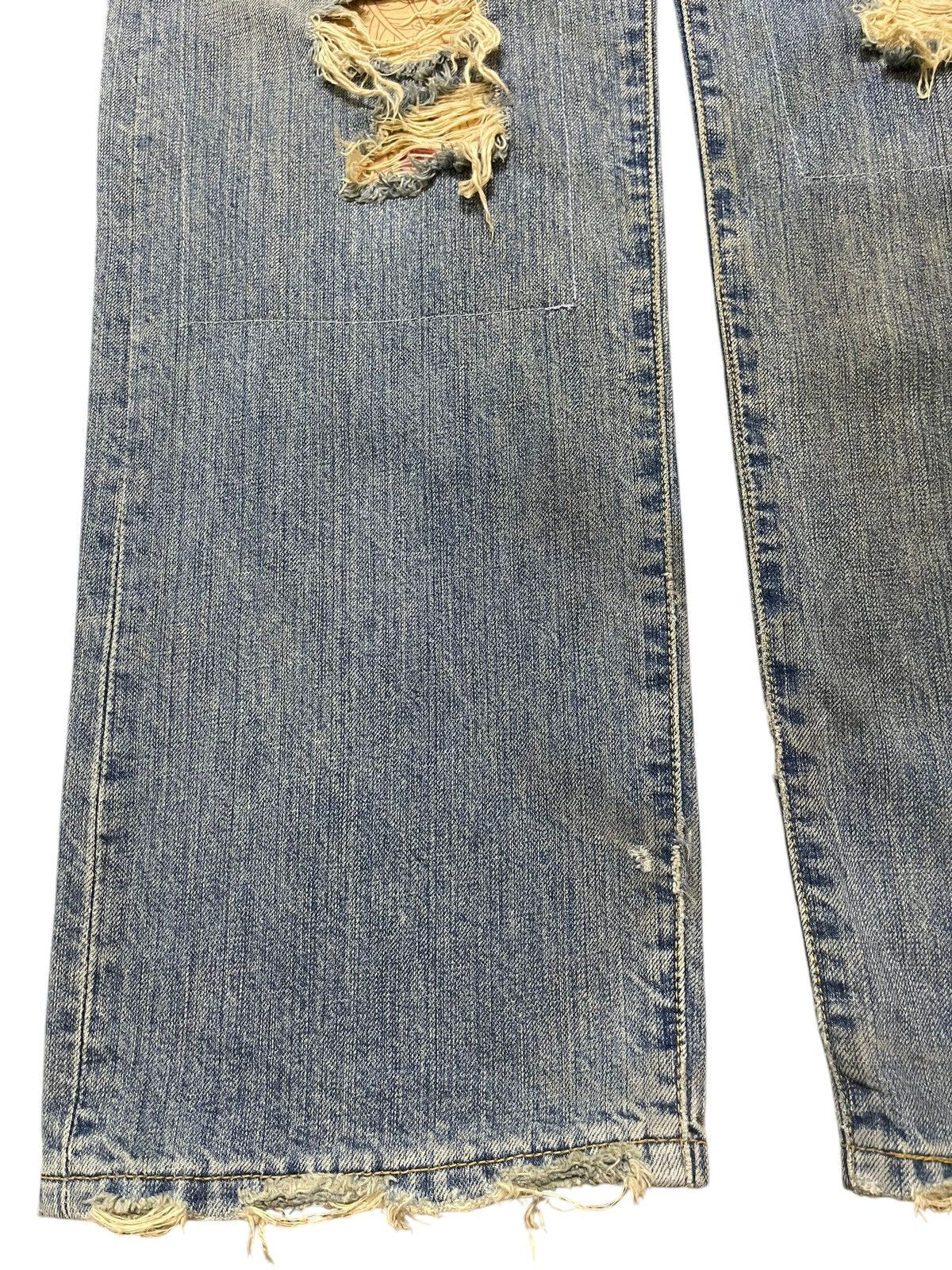 Levi's Vintage 90 Levis 501 Distressed Style Loose Jeans Size US 34 / EU 50 - 7 Thumbnail