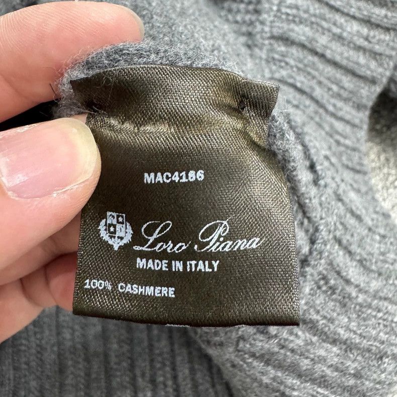Loro Piana LORO PIANA Half zip knit sweater Size XL / US 12-14 / IT 48-50 - 5 Thumbnail