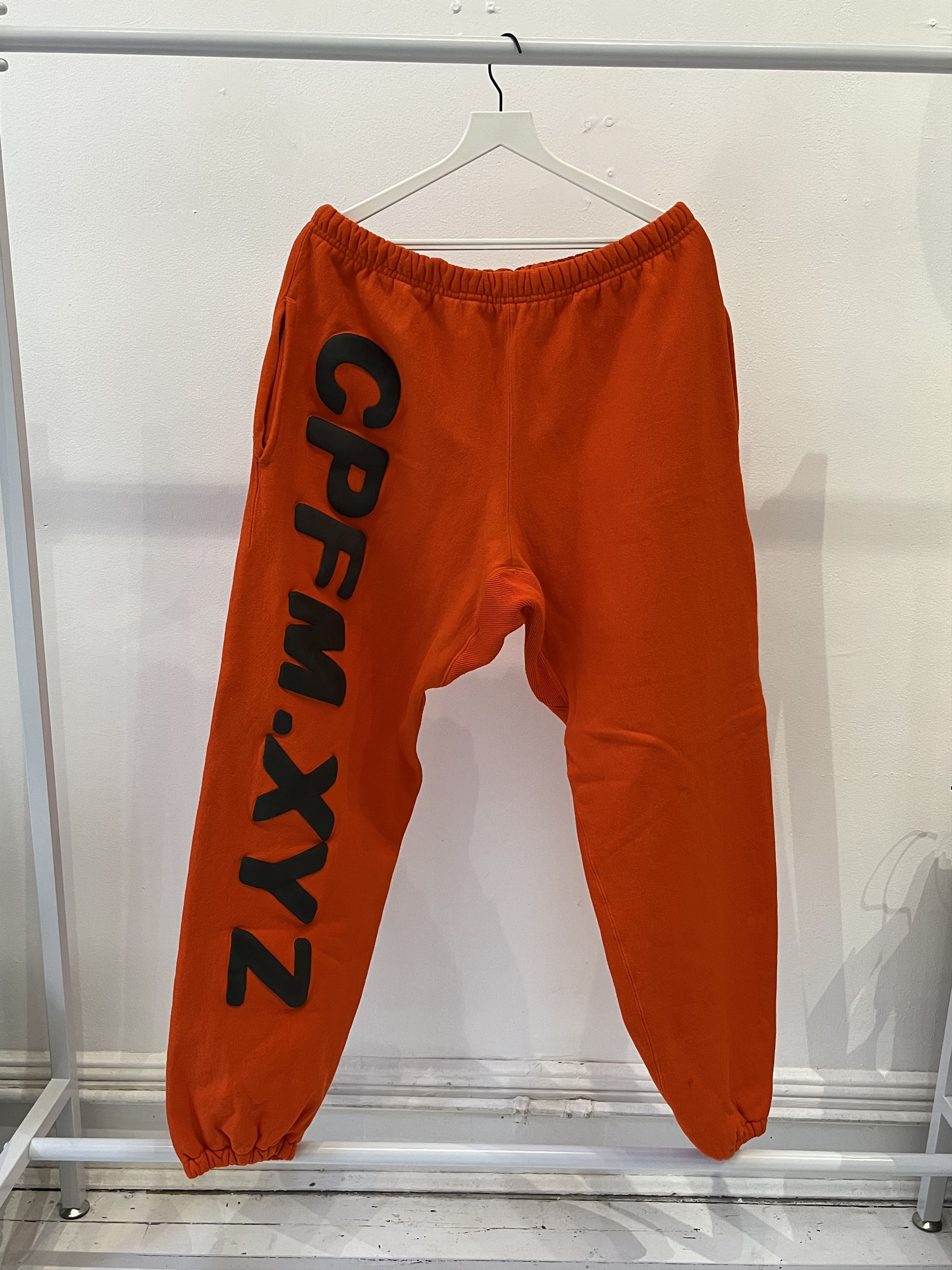 image of Cactus Plant Flea Market Cpfm.xyz Sweatpants in Orange, Men's (Size 36)